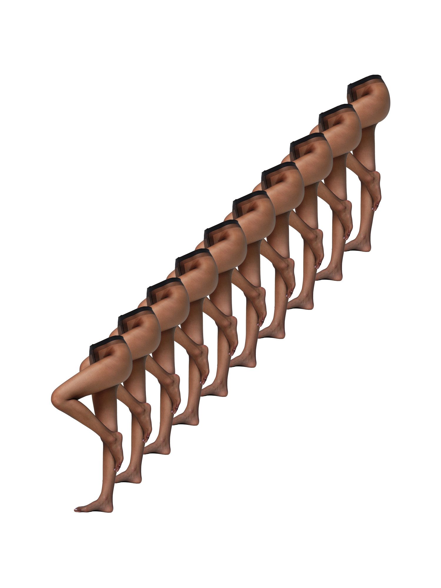 Nur Die Feinstrumpfhose Transparent 15 DEN (10 St) nylon transparent Fein-strumpfhose