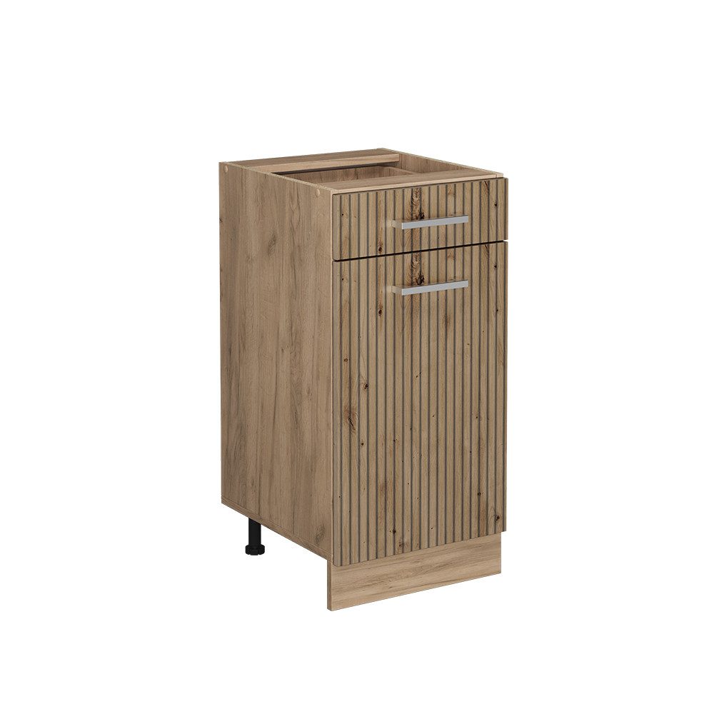 Vicco Unterschrank R-Line, Artisan-Eiche/Goldkraft Eiche, 40 günstig online kaufen