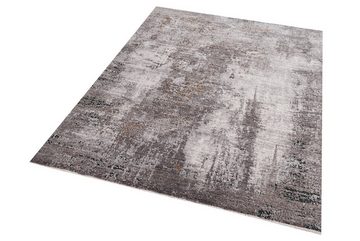 Teppich Teppich Wohnzimmerteppich Designerteppich abstrakt grau beige, Carpetia, rechteckig, Höhe: 7 mm