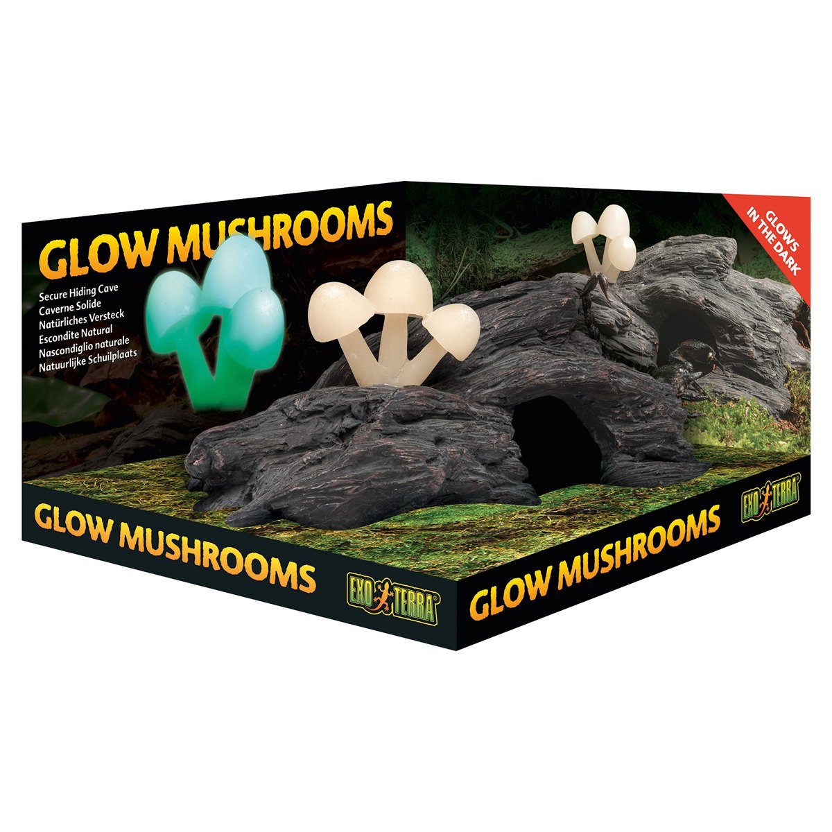 Terrariendeko Glow Mushrooms - Natürliches Versteck