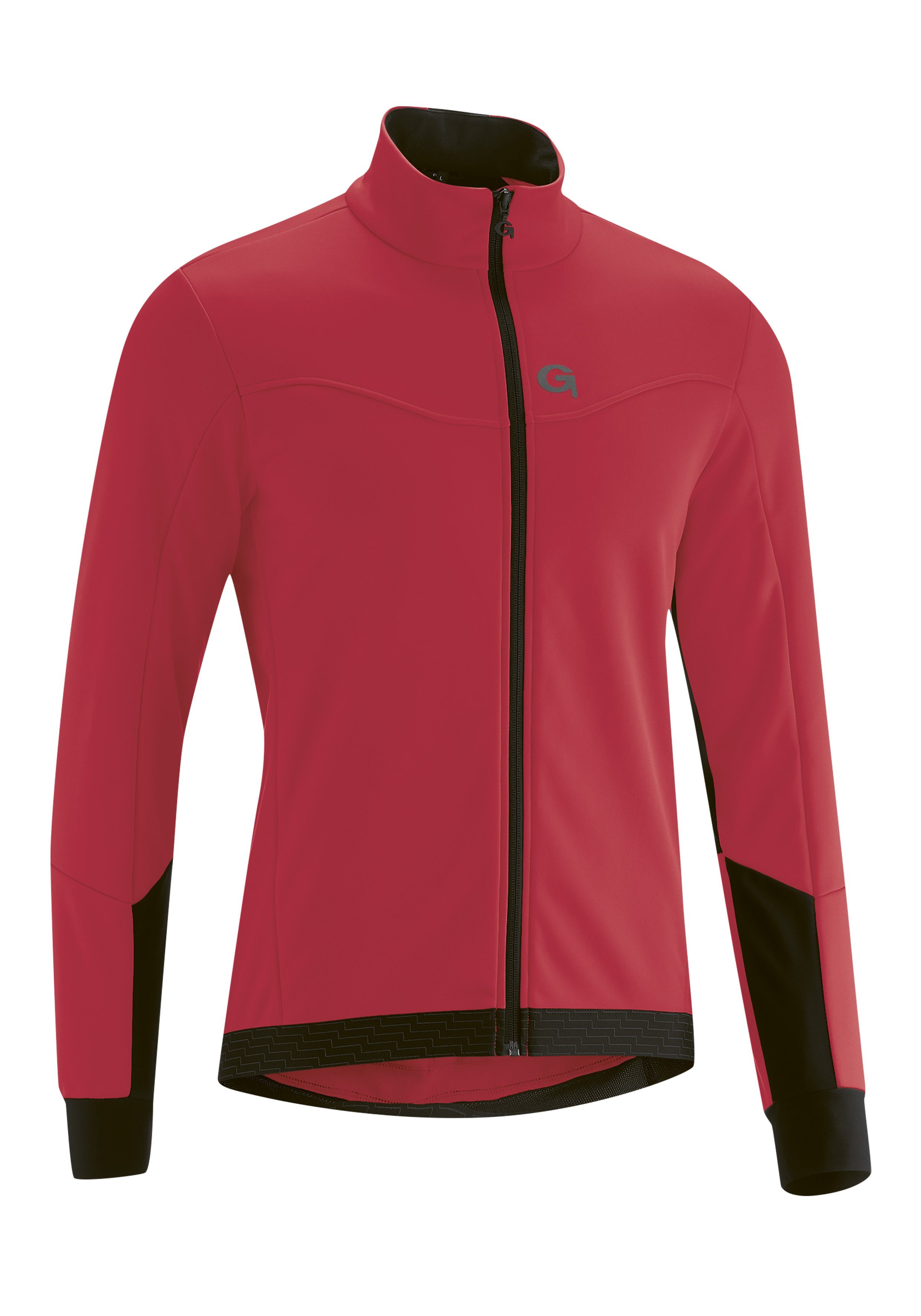 Gonso Fahrradjacke Silves Herren Softshell-Jacke, Windjacke atmungsaktiv  und wasserabweisend, Optimaler Feuchtigkeitstransport und perfekte