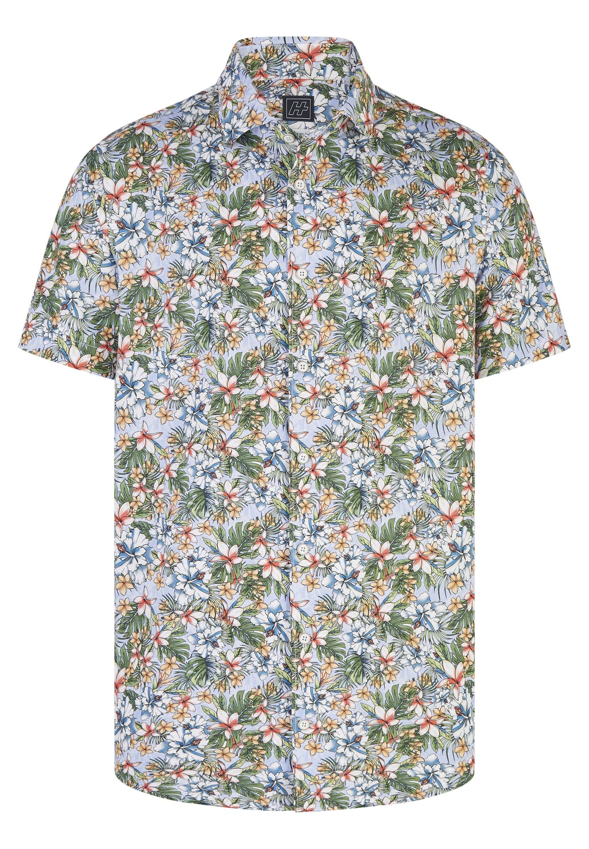HECHTER PARIS Kurzarmhemd Hochwertiger Baumwollstoff günstig online kaufen