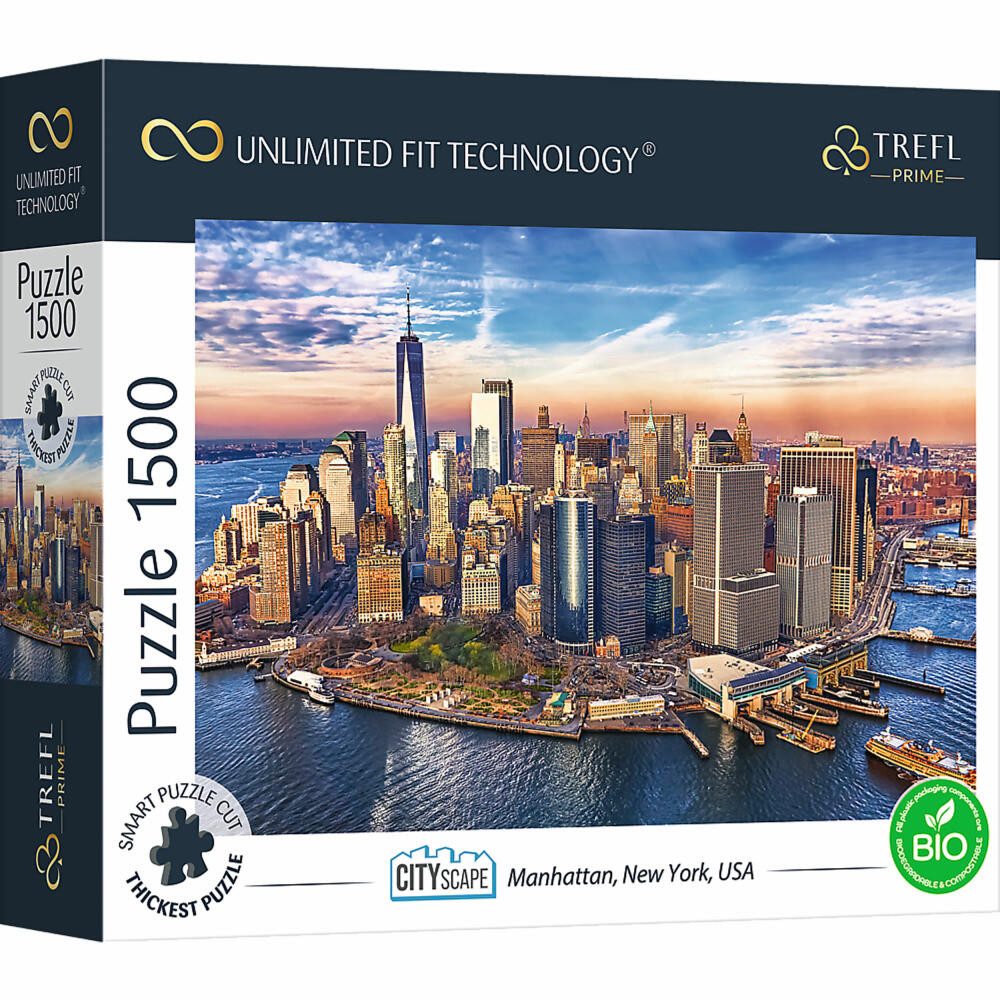Trefl Puzzle UFT Cityscape: Manhattan, 1500 Puzzleteile