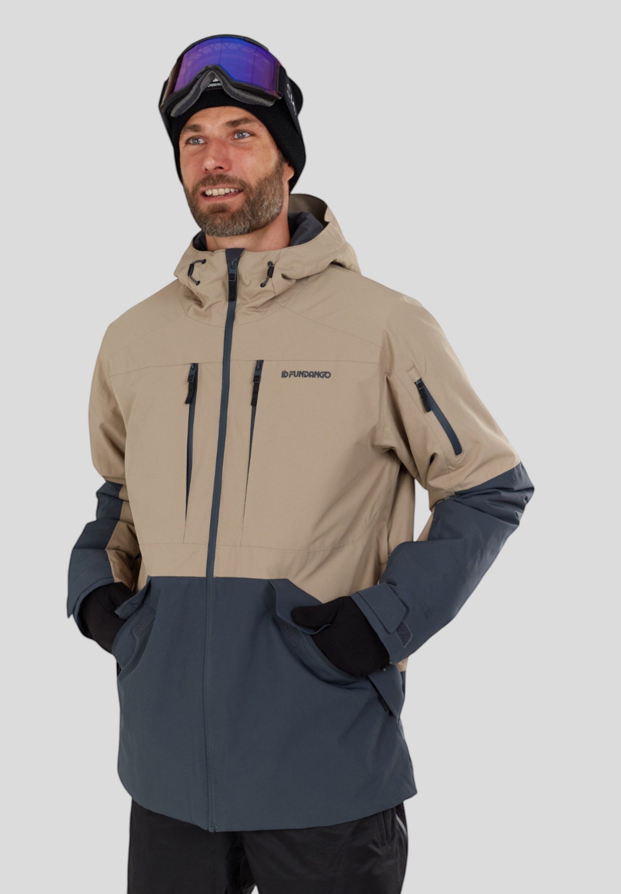 Fundango Winterjacke Baily ECO Allmountain hochtechnische Allrounder Ski- und Snowboardjacke