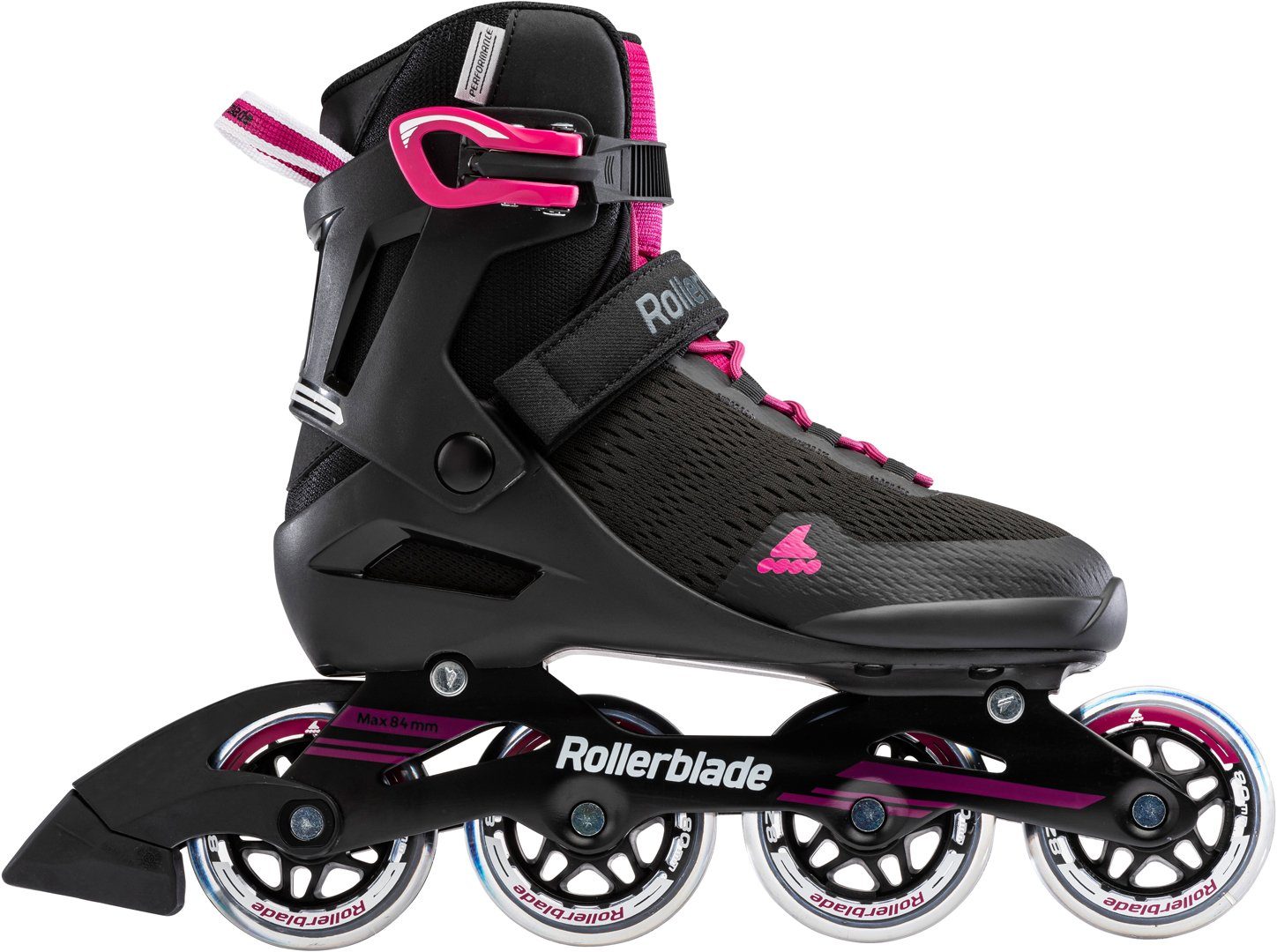 ROLLERBLADE Inlineskates ROLLERBLADE SIRIO 80 W Inline Skate black/raspberry