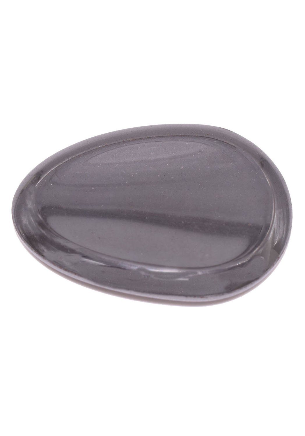 Firetti Edelstein Schmuck Geschenk Daumenstein / Worry Stone / Yogastein, (1-St), Hämatit