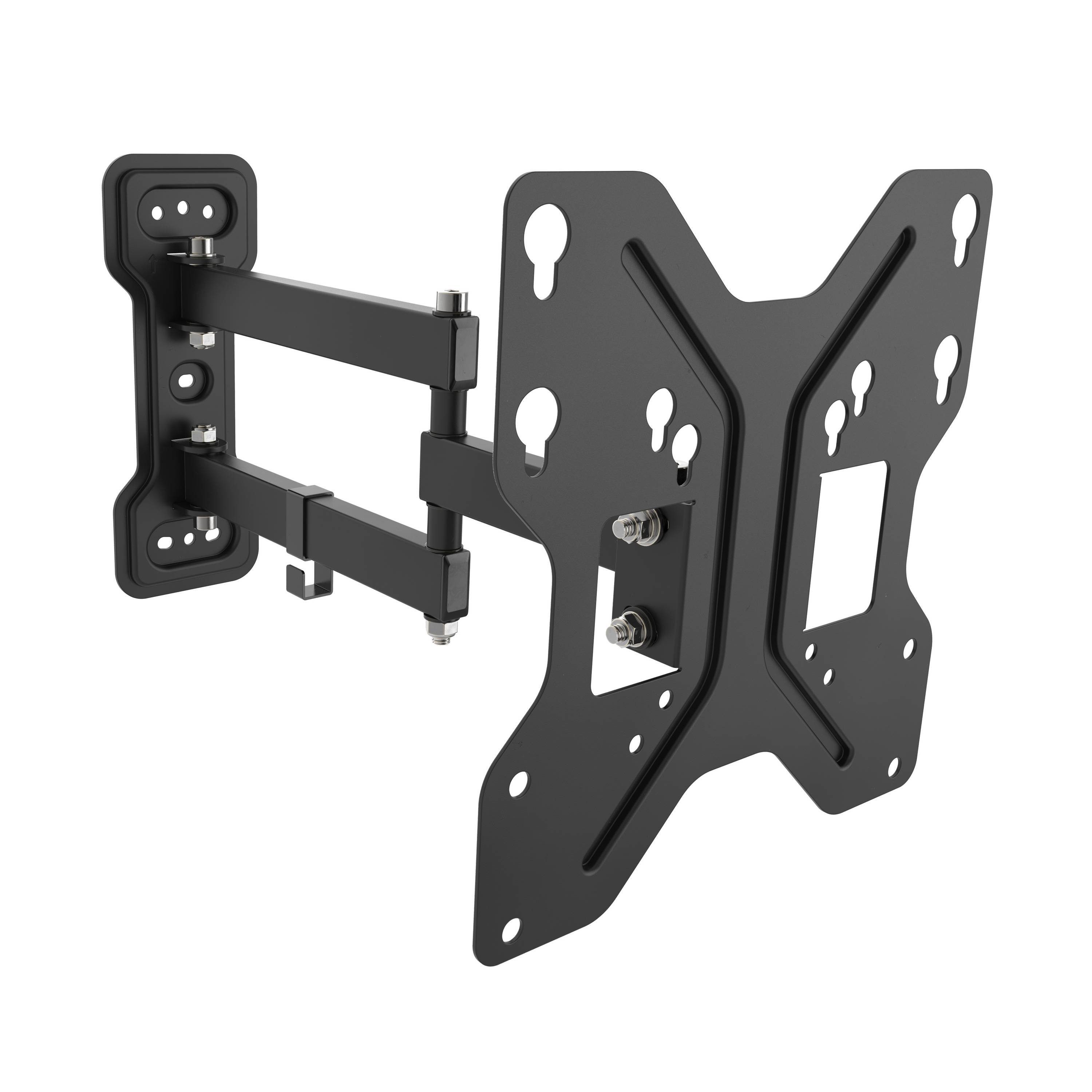RICOO TV-Wandhalterung S3022, (bis 42 Zoll, VESA bis 200x200, 1-tlg., schwenkbar neigbar ausziehbar Fernseher Halter universal VESA 200x200)