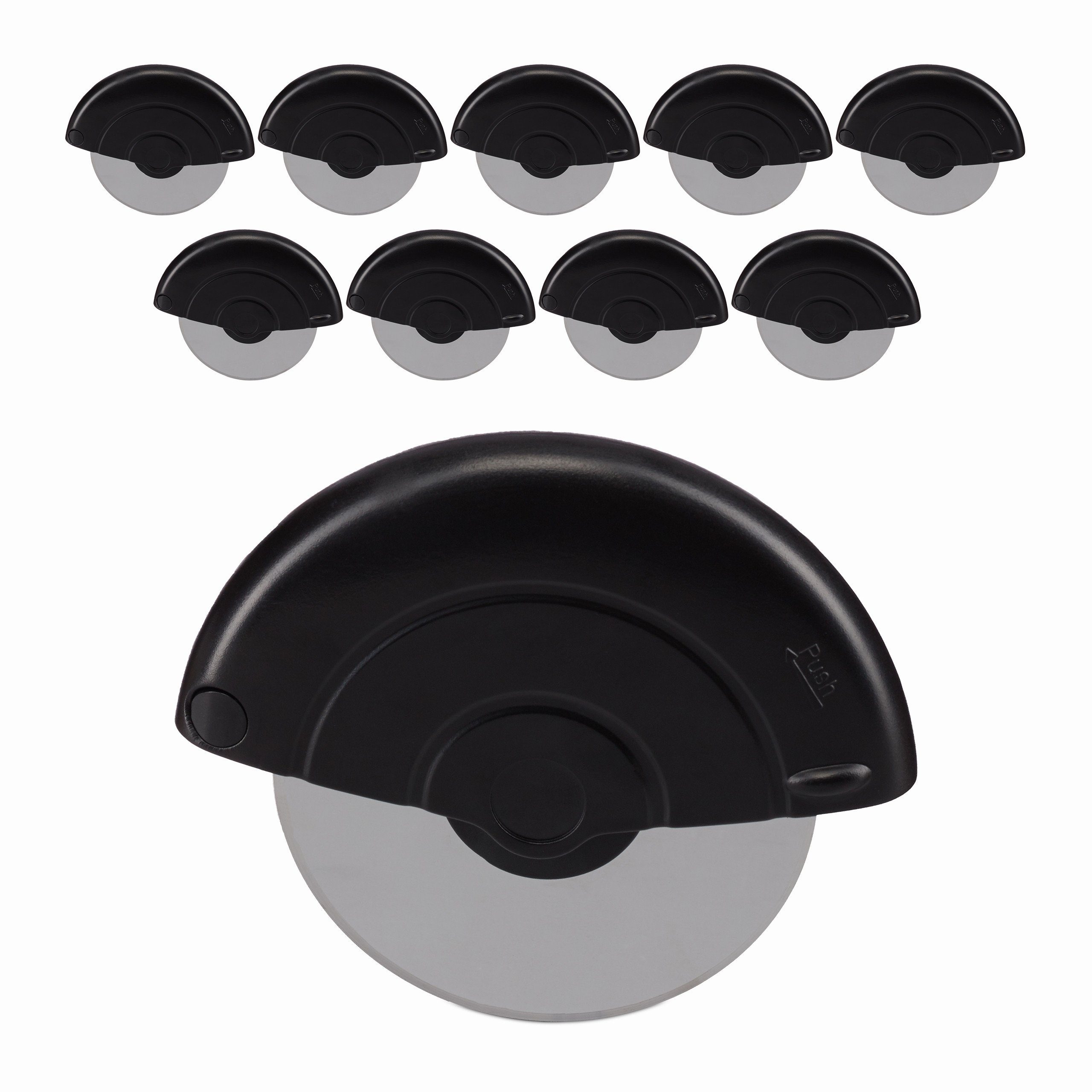 Pizzaschneider 10 x Pizzaschneider "Premium" rund