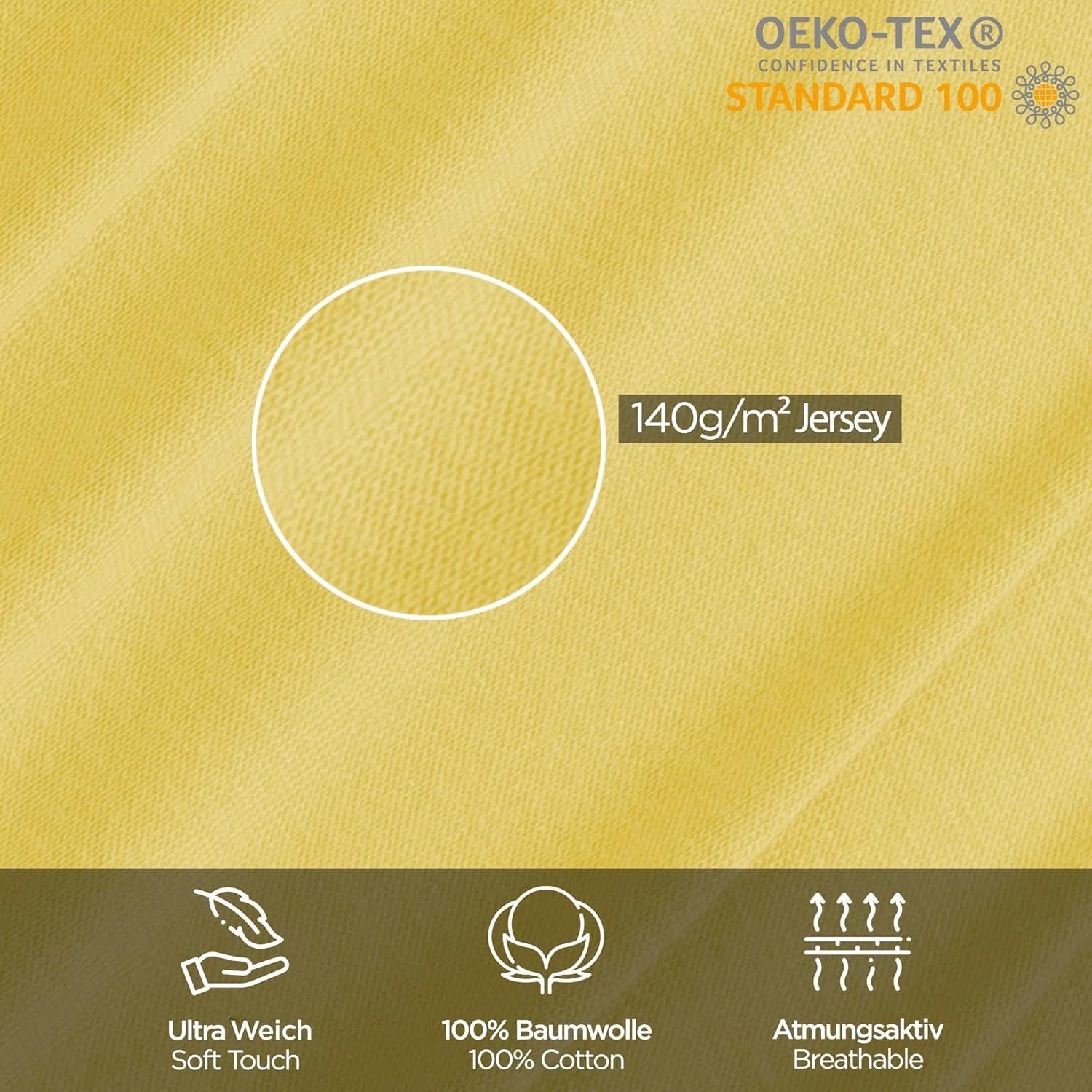 livessa Kissenbezug Kissenbezug einzeln (1 Stück) - 100 % Baumwolle, %100 B günstig online kaufen