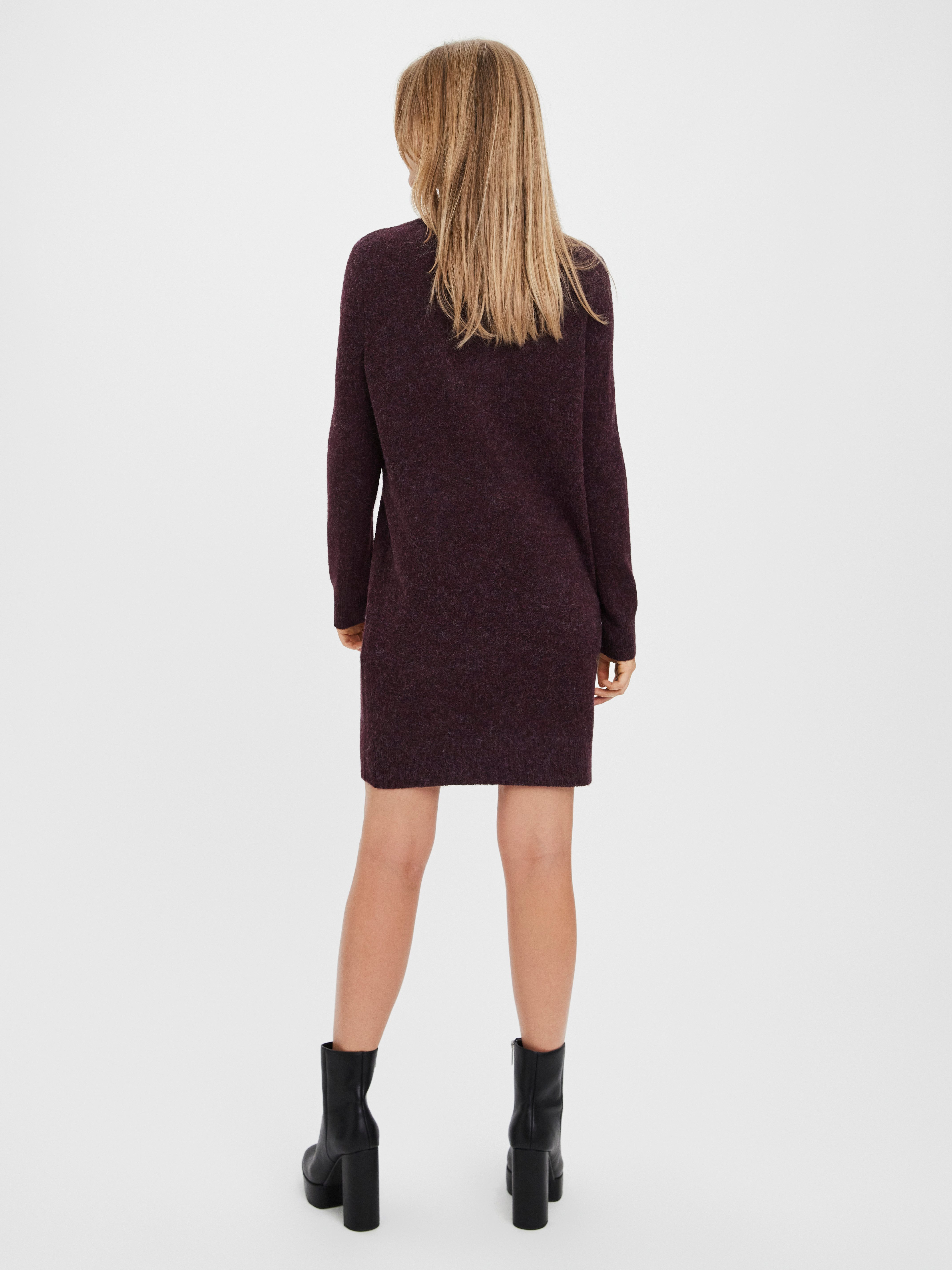 Vero Moda Strickkleid VMDOFFY LS O-NECK günstig online kaufen