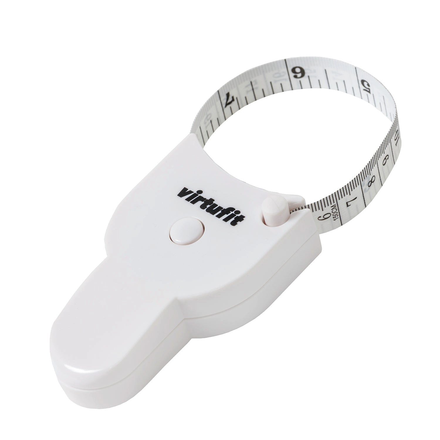 VirtuFit Körpermaßband VirtuFit Umfangsmessband Maßband 150 cm mit Selbstspannsystem