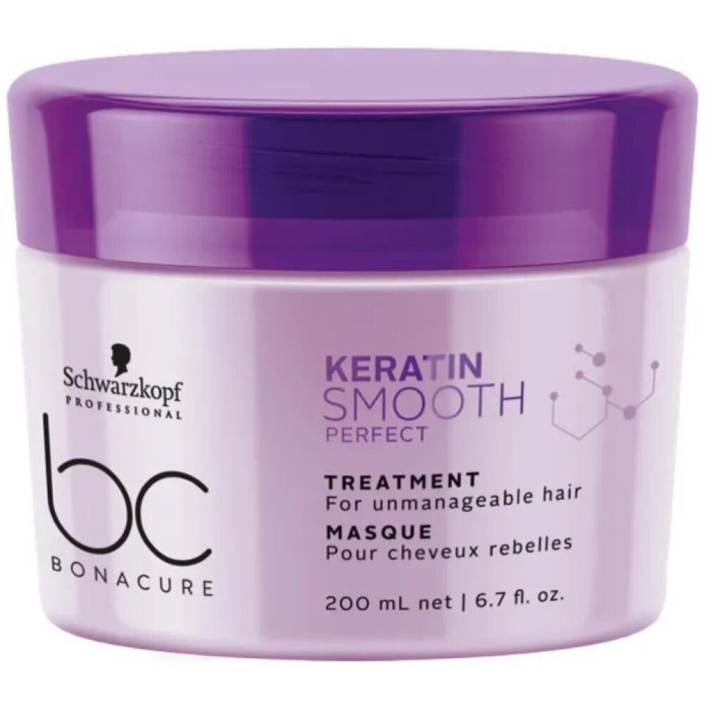 Schwarzkopf Haarkur BC KERATIN SMOOTH PERFECT Behandlung 200 ml