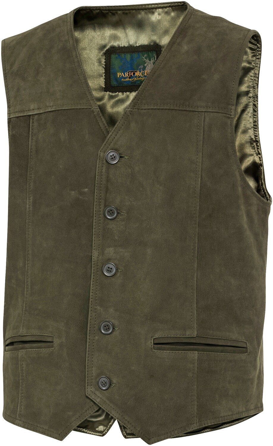 Parforce Traditional Hunting Steppweste Lederweste günstig online kaufen