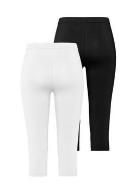 vivance active Caprileggings (2er-Pack) mit Gummibund, Loungewear