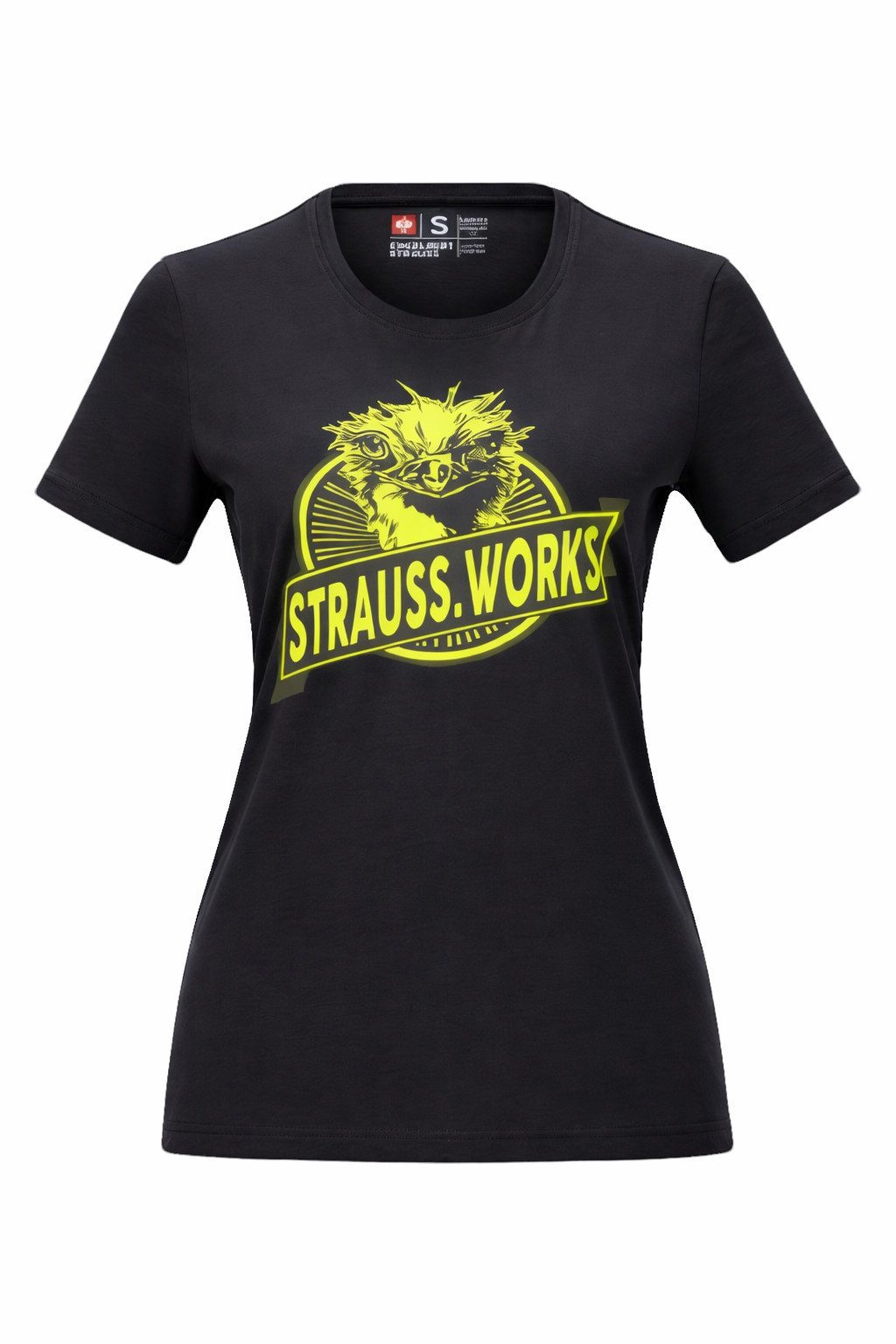 Engelbert Strauss Print-Shirt Damen T-Shirt STRAUSS.WORKS Print Baumwolle Rundhals Workwear