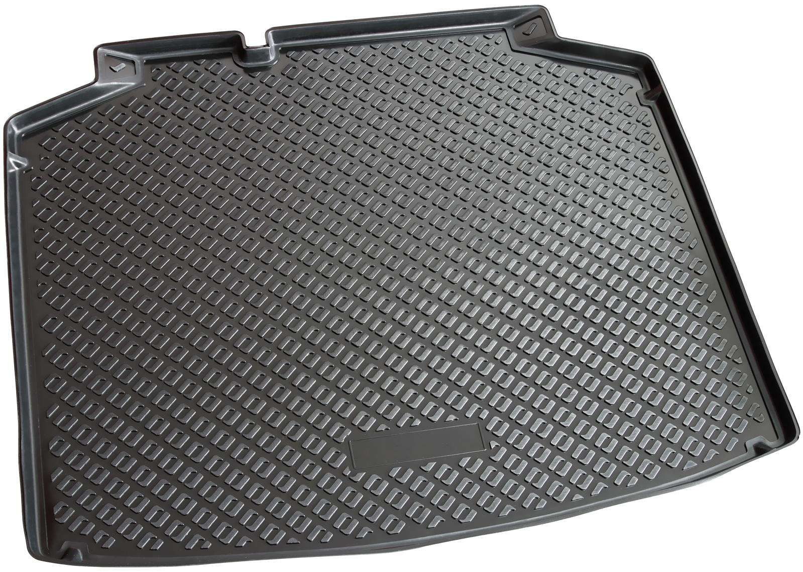 RECAMBO Kofferraumwanne für Skoda Scala, BJ ab 2018>, für Skoda Scala, 100% passgenaue Antirutschmatte, Kofferraum Schutzmatte, Gummimatte