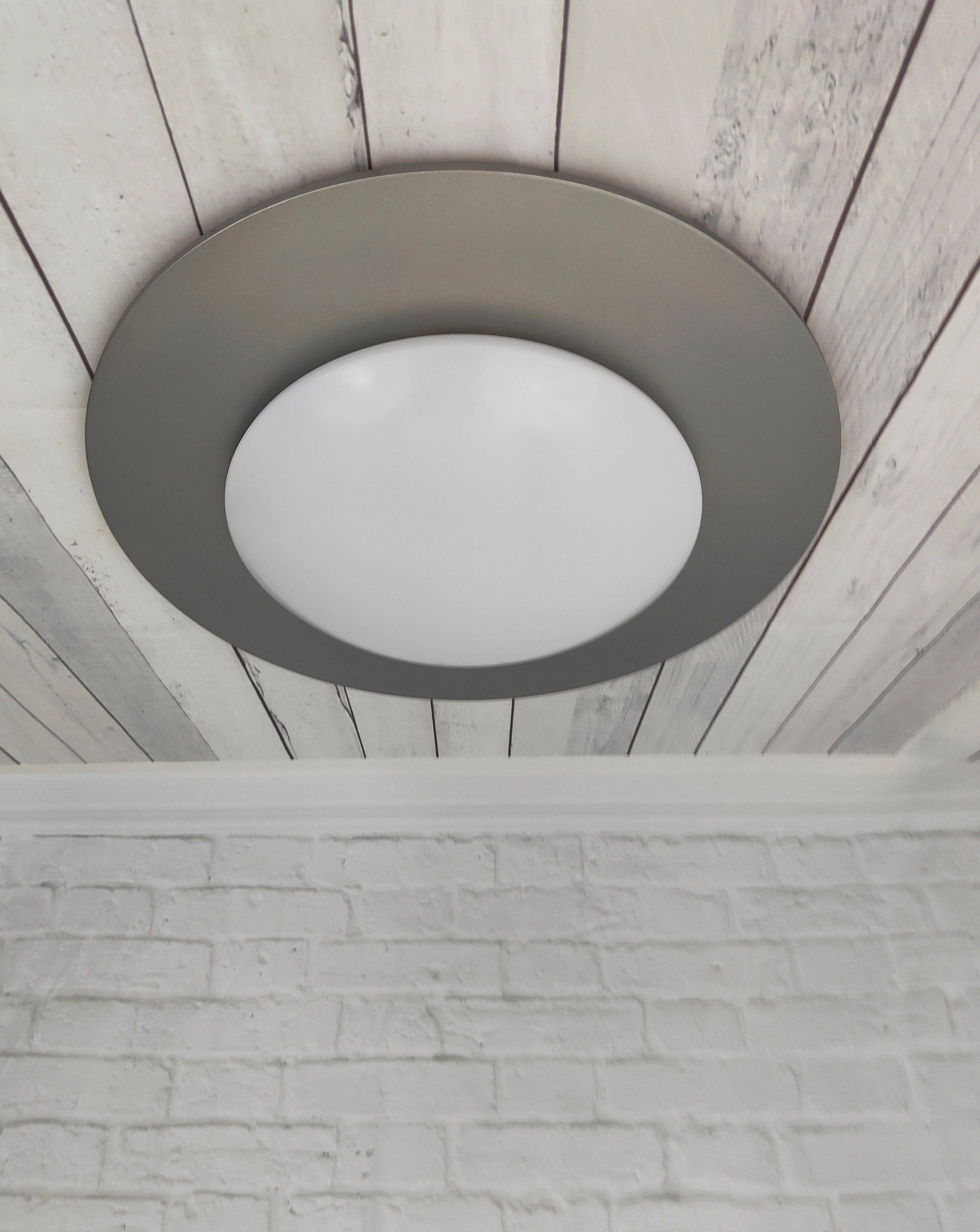 niermann Deckenleuchte Deckenschale Saturn, ohne Leuchtmittel, E27 Fassung für einfachen Leuchtmittelwechsel