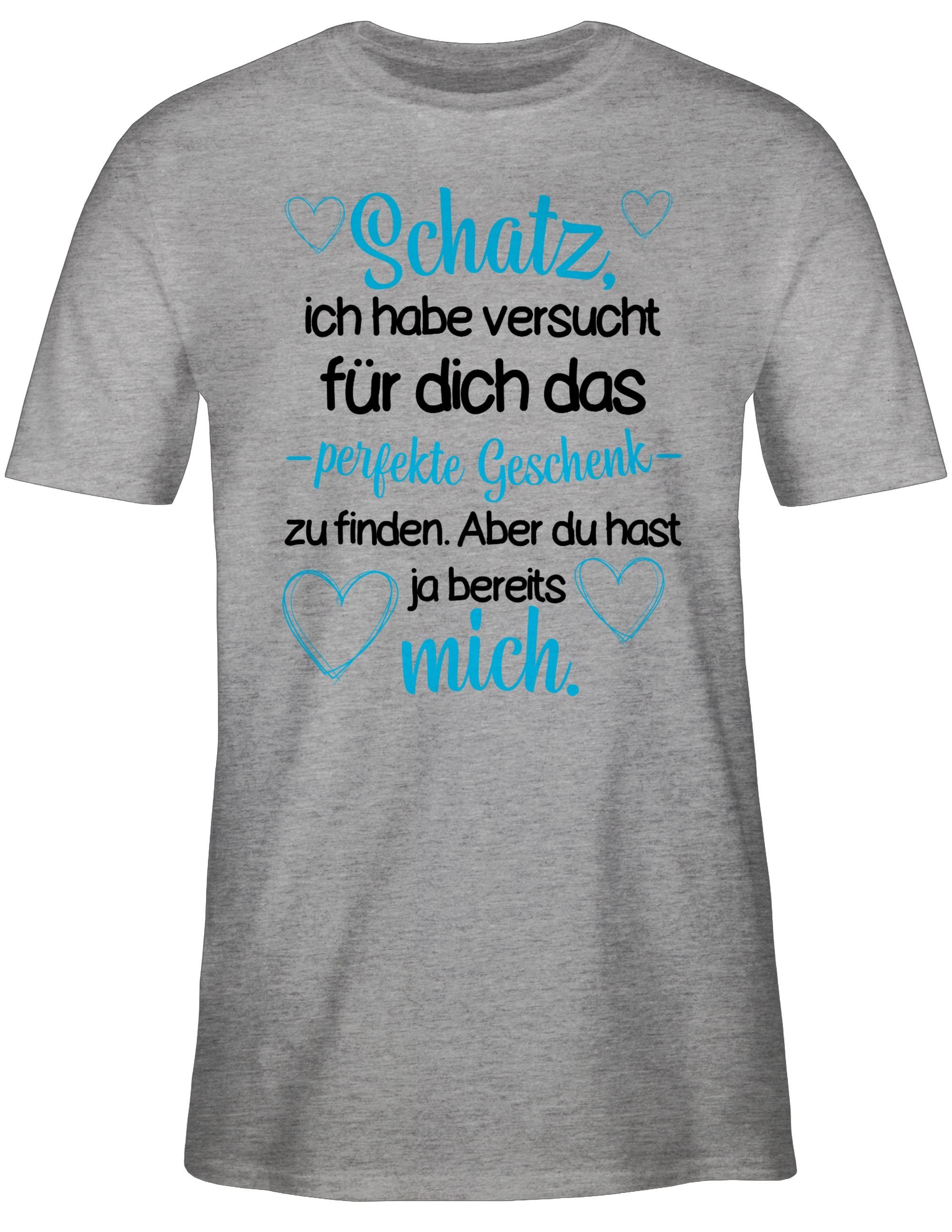 Shirtracer T-Shirt Perfekte Geschenk zu finden Valentinstag Weihnachten Par günstig online kaufen