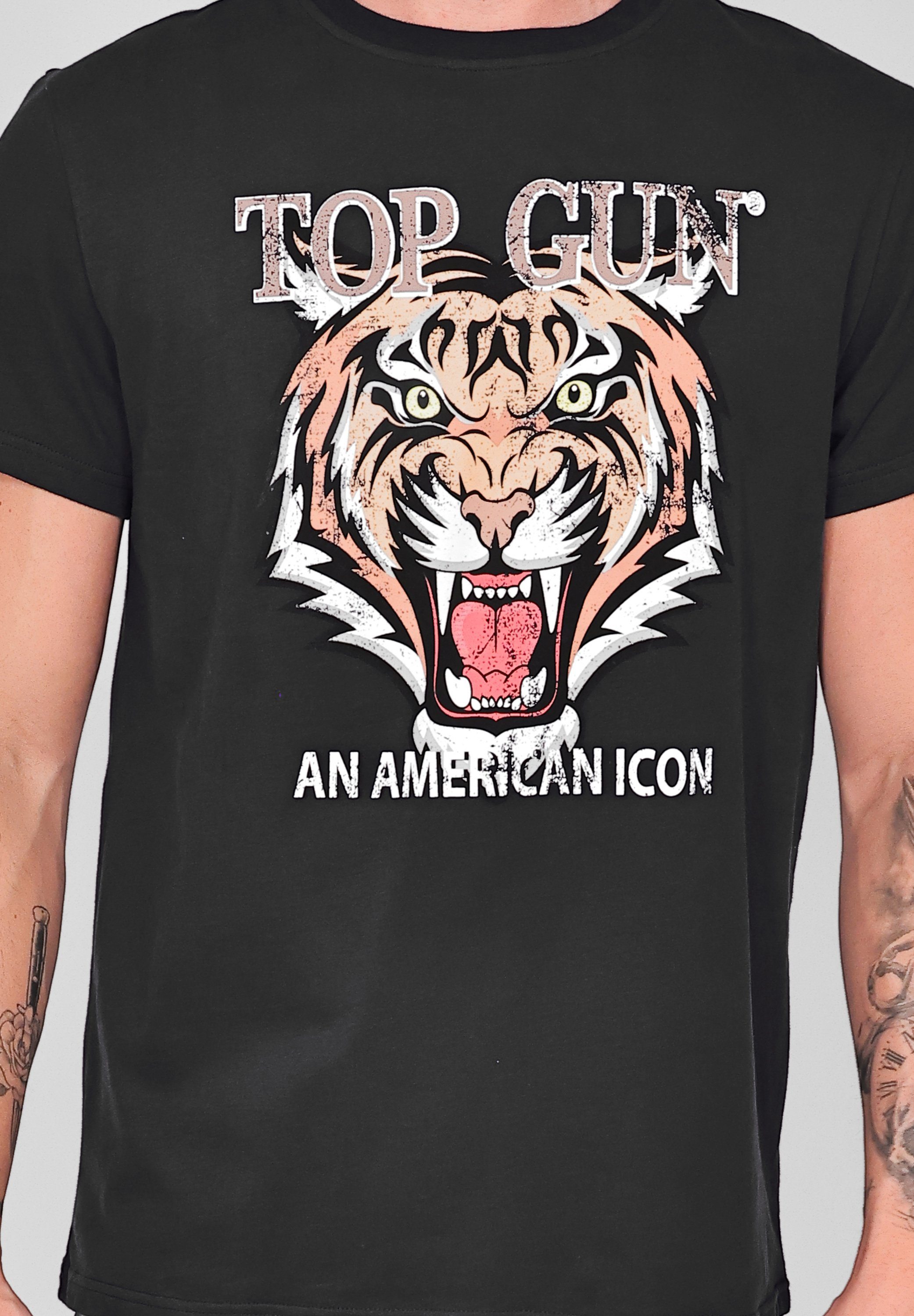 black GUN T-Shirt TOP TG20213017