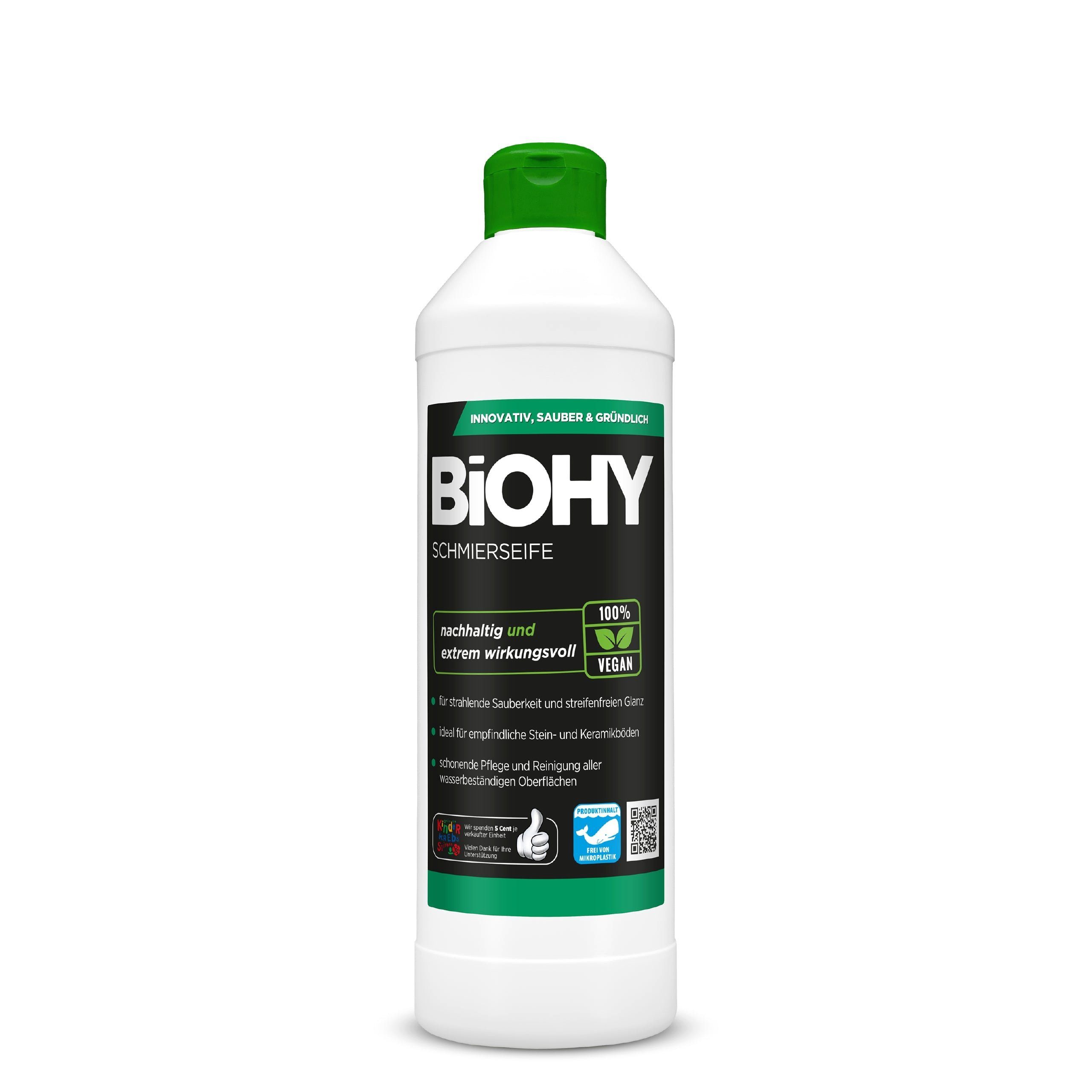 BiOHY Schmierseife 1 x 500 ml Flasche Vinyl- und Designbodenreiniger (1-St) | Bodenreiniger