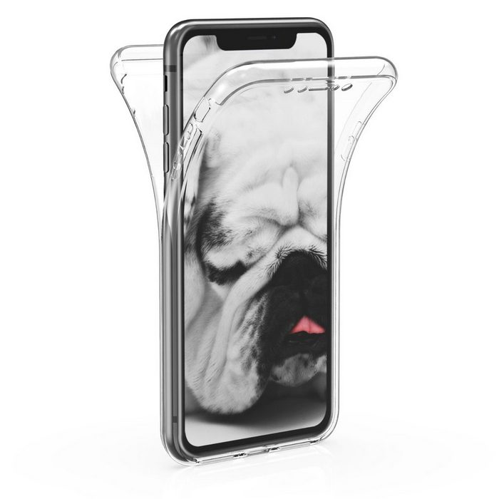 kwmobile Handyhülle Hülle für Apple iPhone XR Silikon Komplettschutz Handy Cover Case Schutzhülle