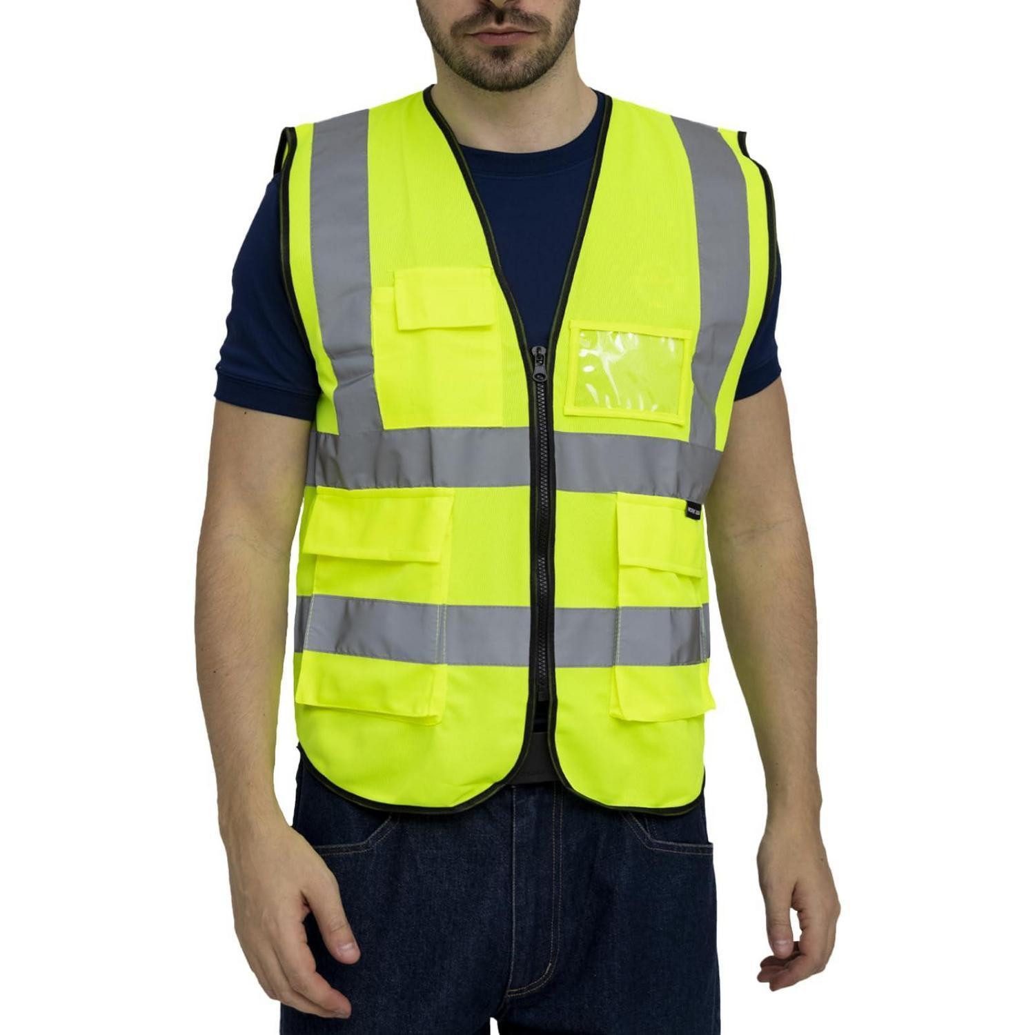 LuxusKollektion Warnweste Warnweste Gelb XL