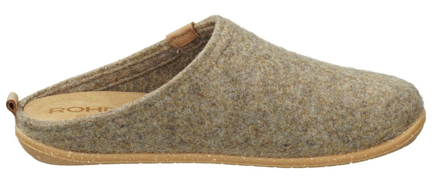 Rohde TIVOLI Pantoffel Hausschuh, Clog, Homeslipper mit herausnehmbarer Innensohle