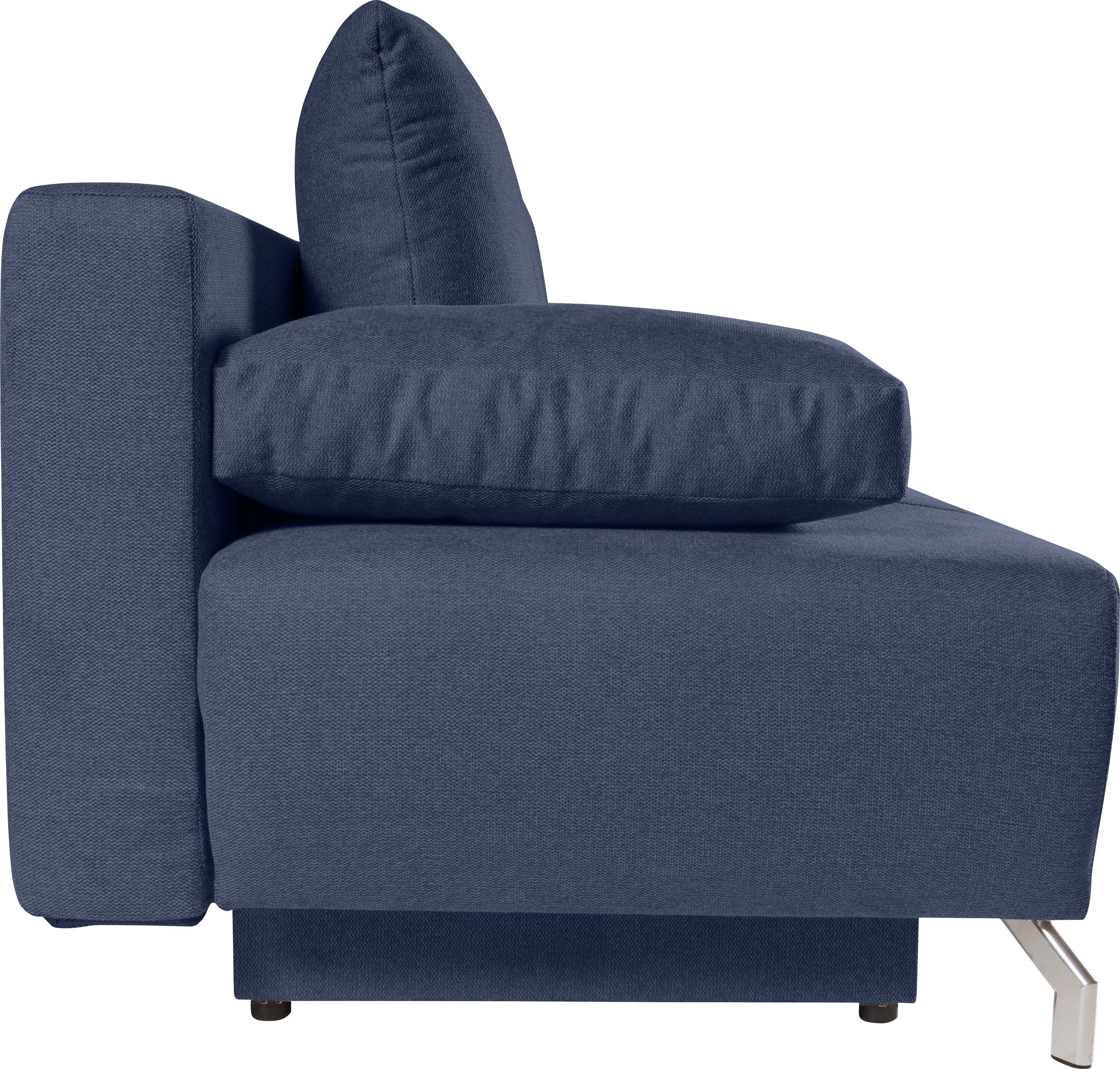 mit Federkern Sofa Bettkasten WERK2 Troya, Schlafcouch 2-Sitzer und Schlafsofa &