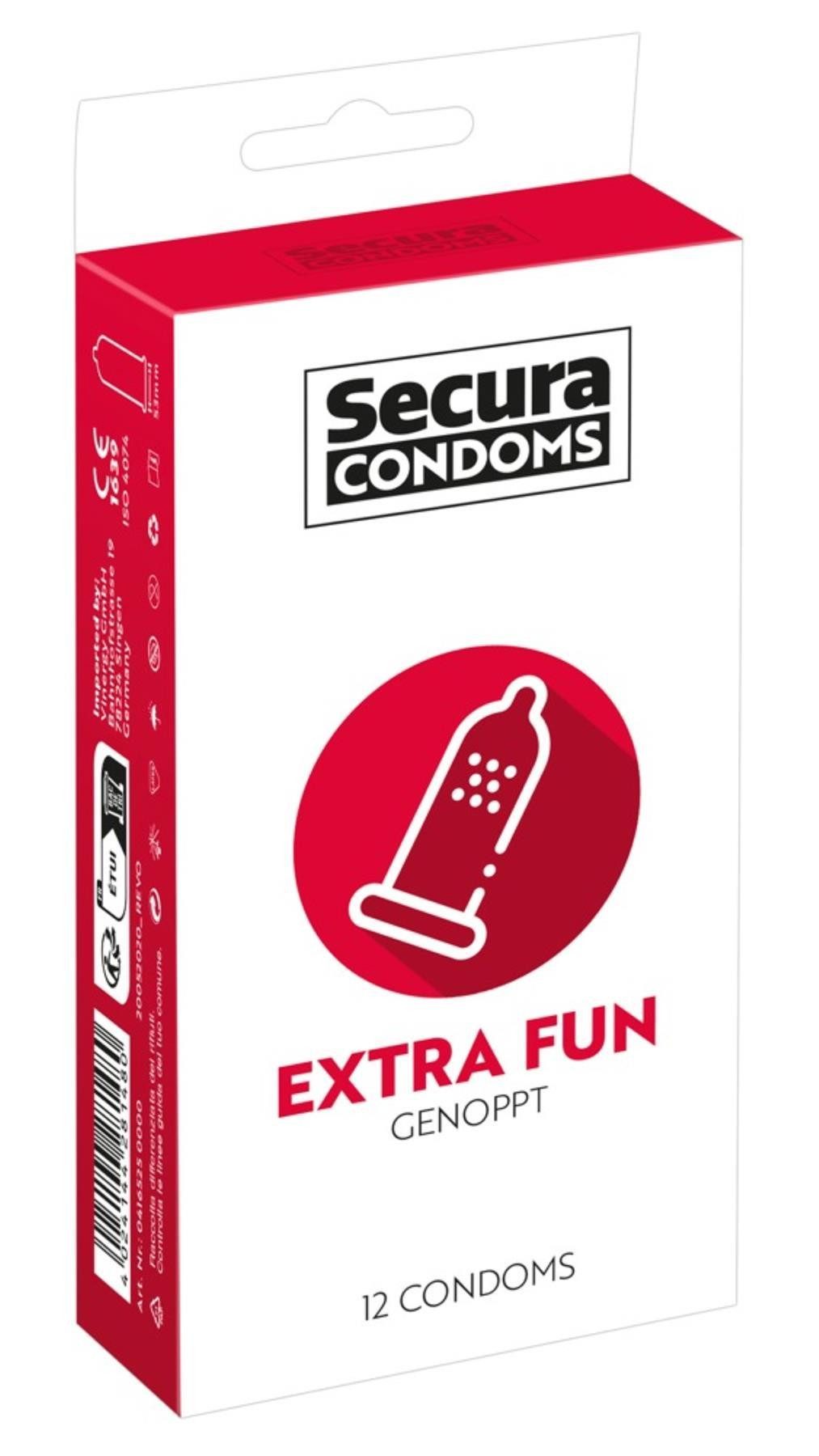 Secura Kondome Secura - Extra Fun, 12 St.