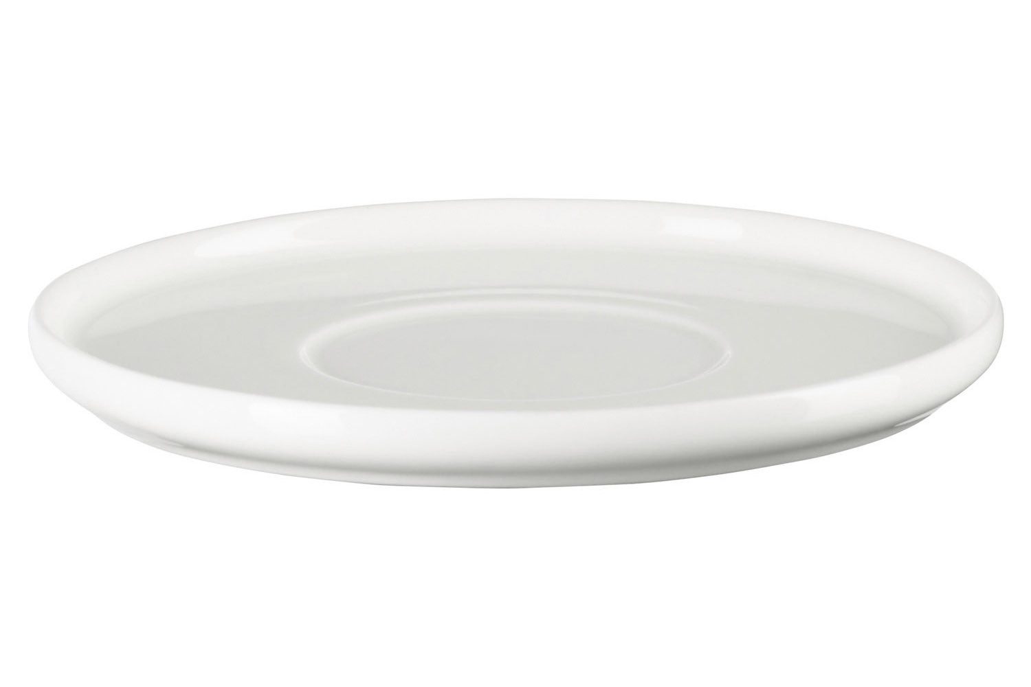 ASA SELECTION Untertasse OCO, Ø 14,5 cm, Weiß, Fine Bone China, (1 St), Mikrowellengeeignet, Spülmaschinenfest