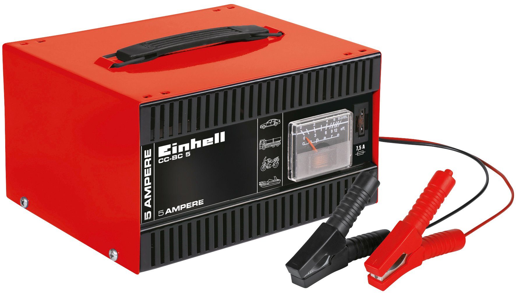 A 5 mA, CC-BC (5000 Autobatterie-Ladegerät Einhell Ladestrom) 5