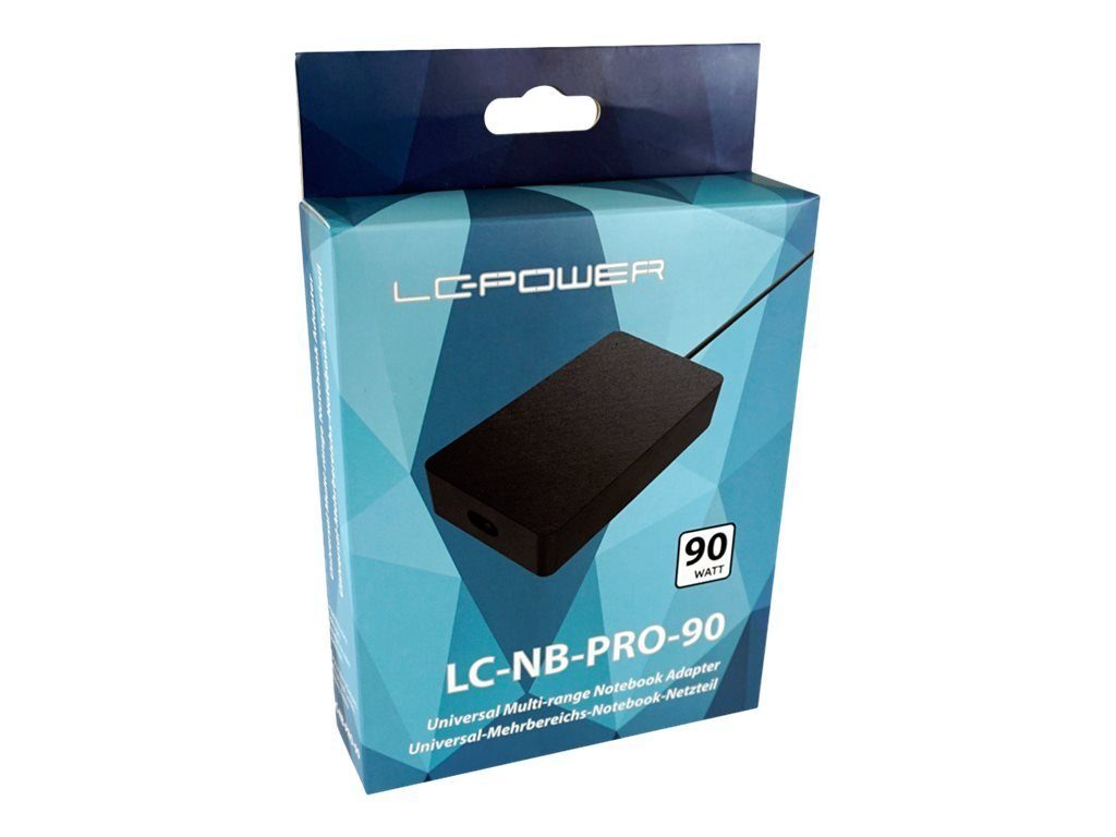 LC-Power LC-POWER Netzteil NB LC-POWER Notebook-Netzteil LC-NB-PRO-90 90W Notebook-Netzteil