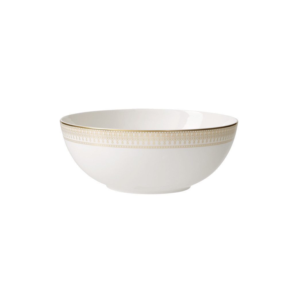 Villeroy & Boch Salatschüssel Samarkand Schüssel rund, Porzellan, (1-tlg)