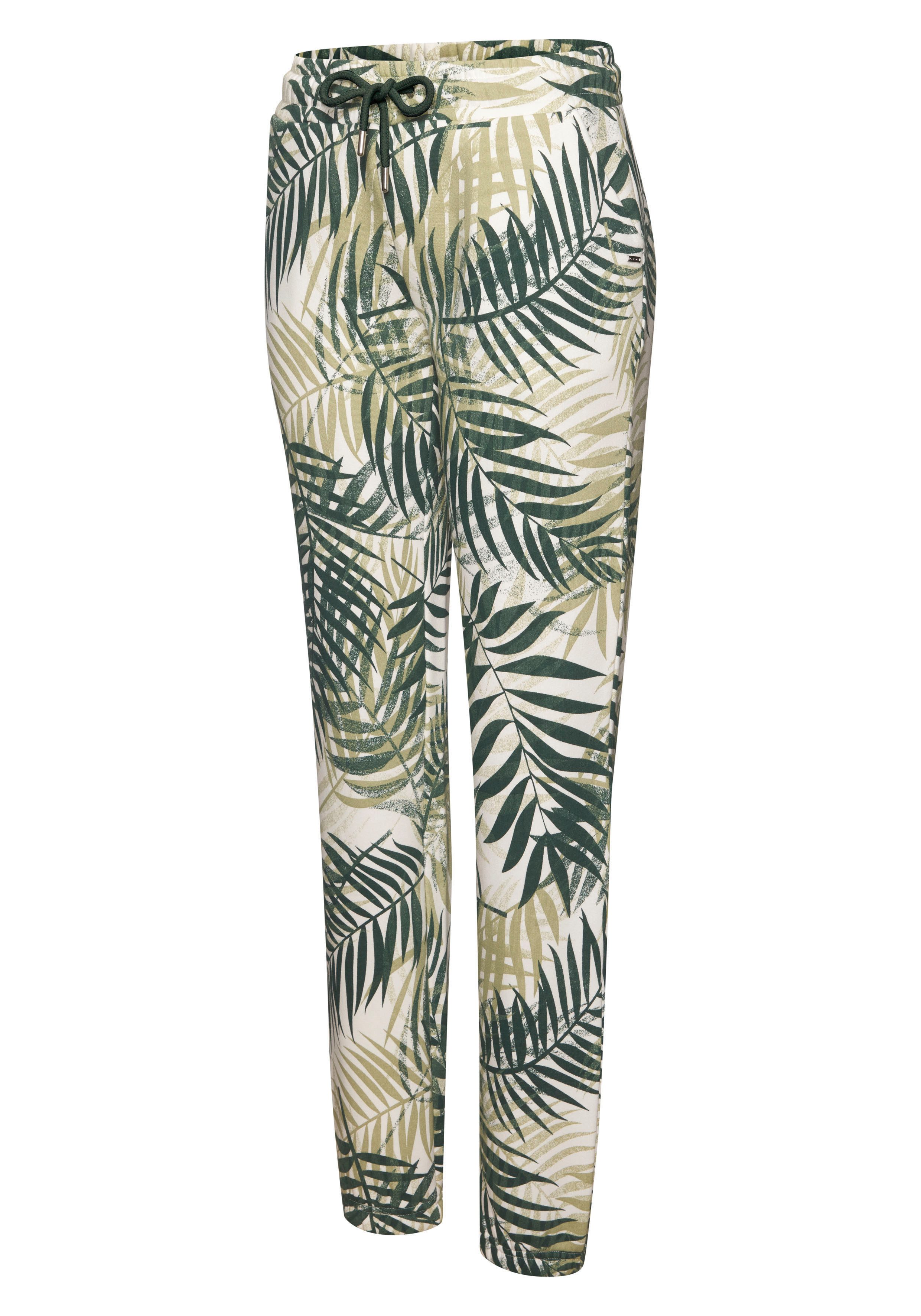 LASCANA Sweatpants (1-tlg) Loungehose mit Allover-Druck, Loungewear
