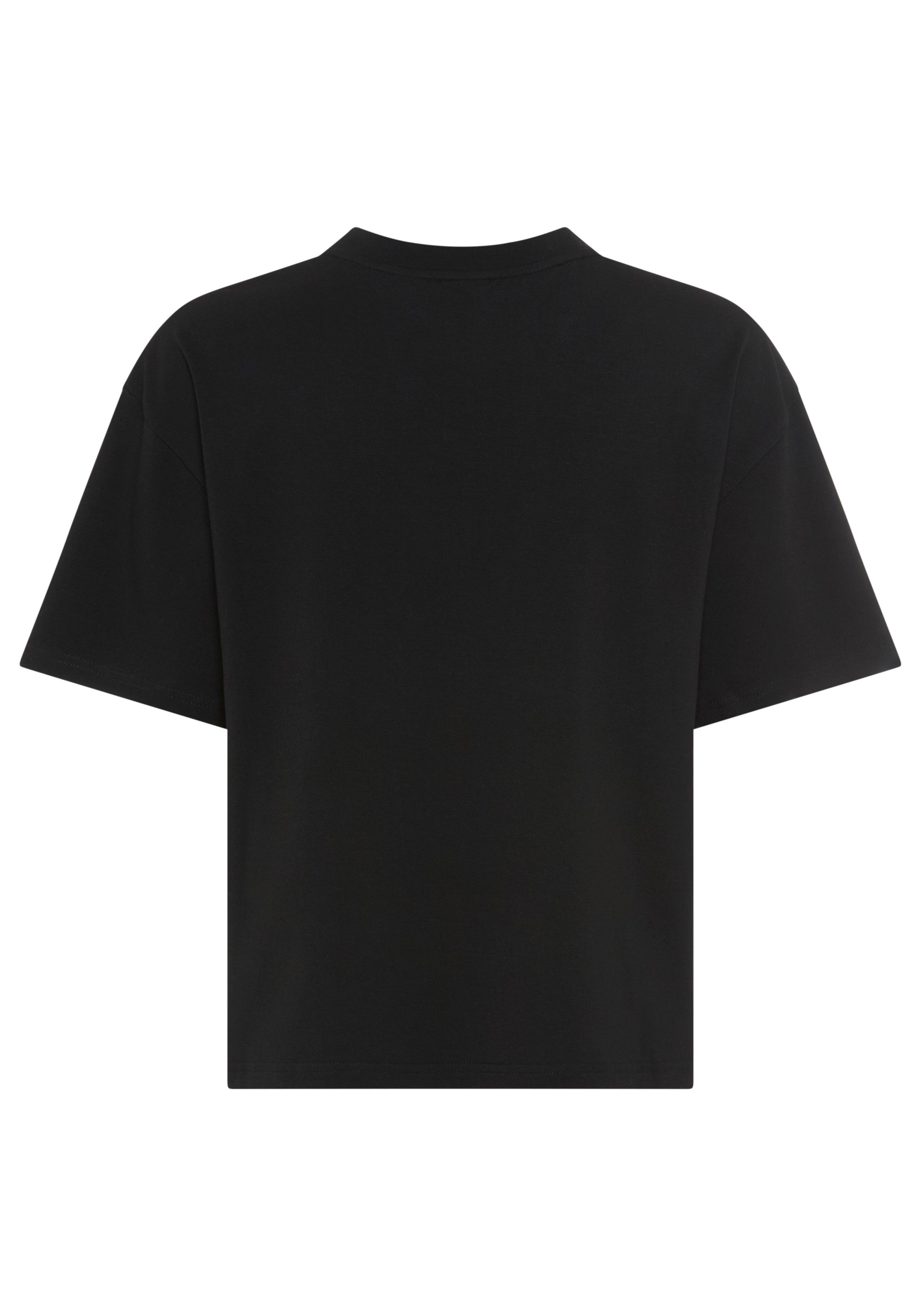 HUGO T-Shirt Signature normale Passofrm, Rundhals günstig online kaufen