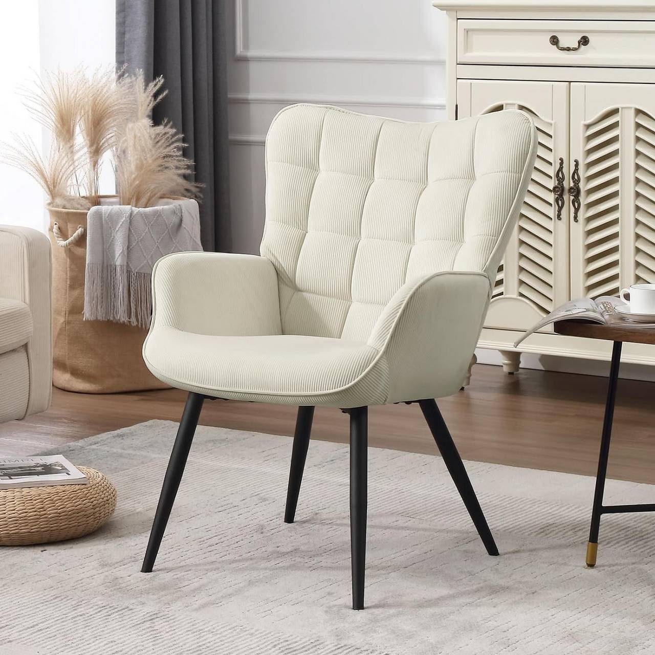 Woltu Relaxsessel (1-St), Ohrensessel Polstersessel mit Cordbezug günstig online kaufen