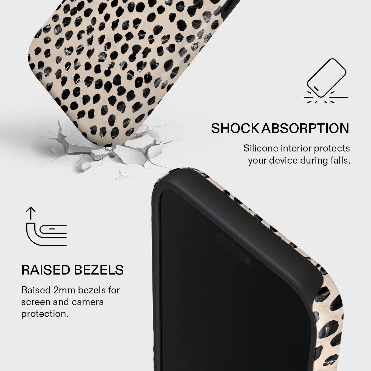 BURGA Handyhülle MusicSet: MagSafe Case Almond Latte iPhone 17 + AirPod Case 3.Gen