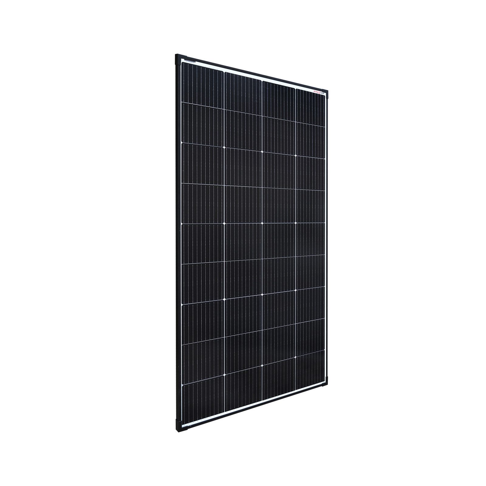 Thumbnail - enjoy solar Solarmodul Monokristallines Solarpanel 182mm 10BB, 12V/20W–210W, schwarzer Rahmen, 182mm Monokristalline PER...