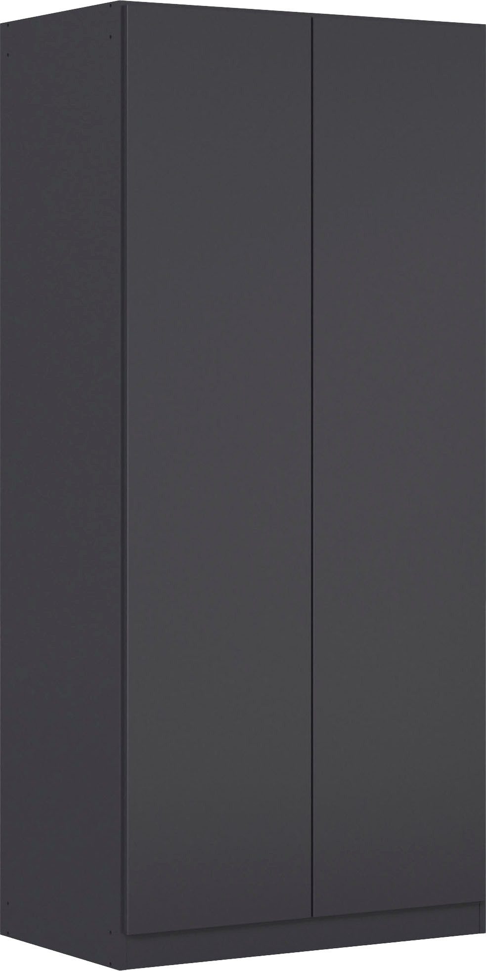 rauch Drehtürenschrank Kleiderschrank Schrank Garderobe Wäscheschrank COSTA Breite 91 cm (in 3 Ausstattungen BASIC/CLASSIC/PREMIUM) mit griffloser Front und Push-to-Open Funktion MADE IN GERMANY