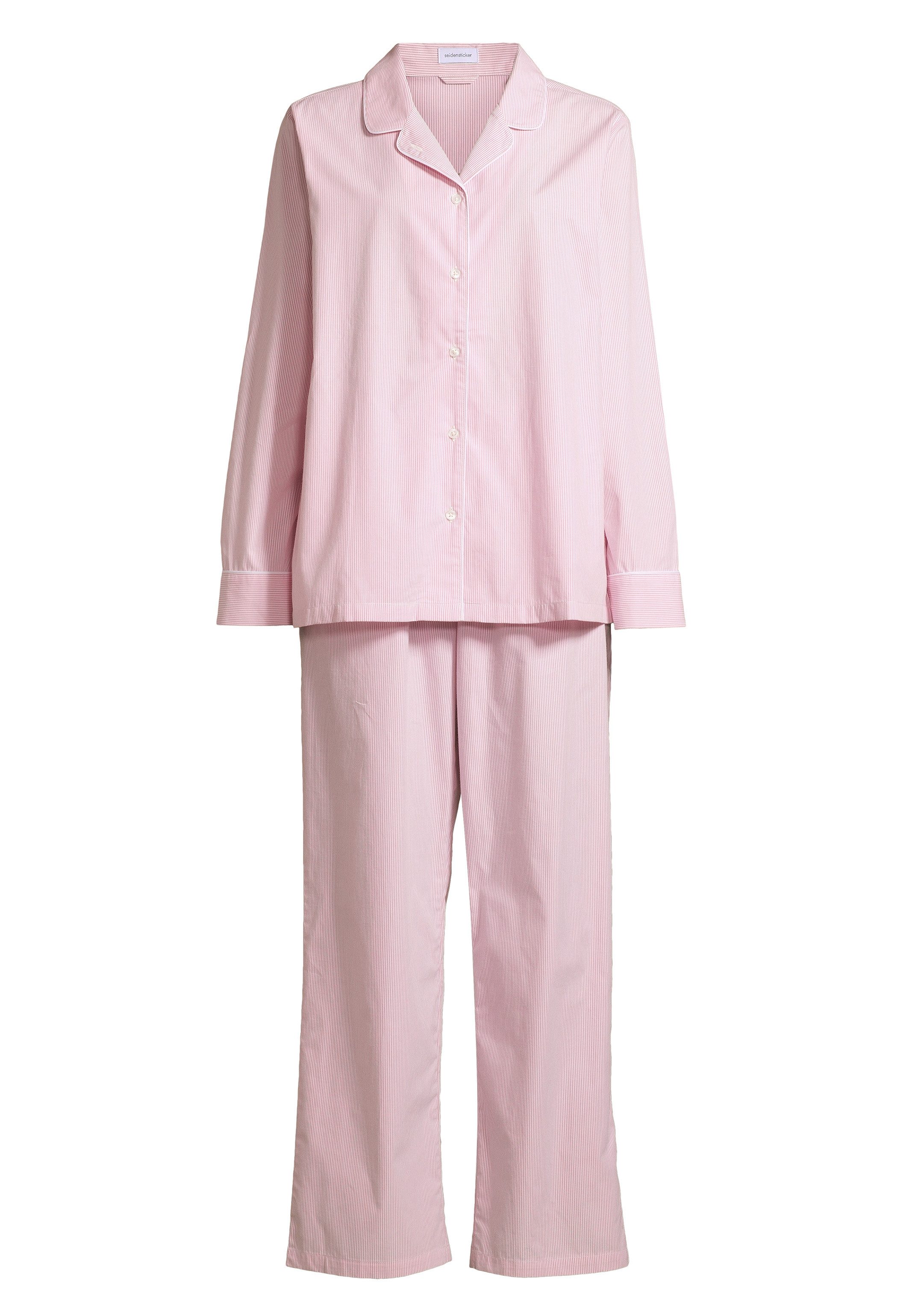 seidensticker Pyjama Web (Set, 2 tlg) Pyjama - Baumwolle - Atmungsaktiv - O günstig online kaufen