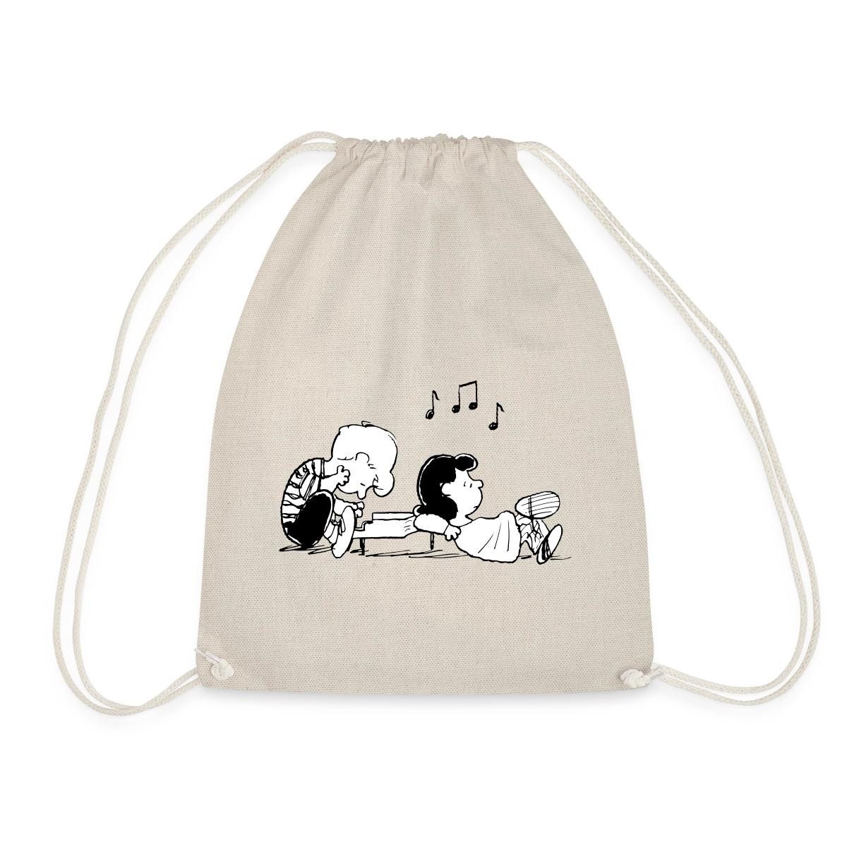 Turnbeutel Peanuts Schroeder Und Lucy Turnbeutel