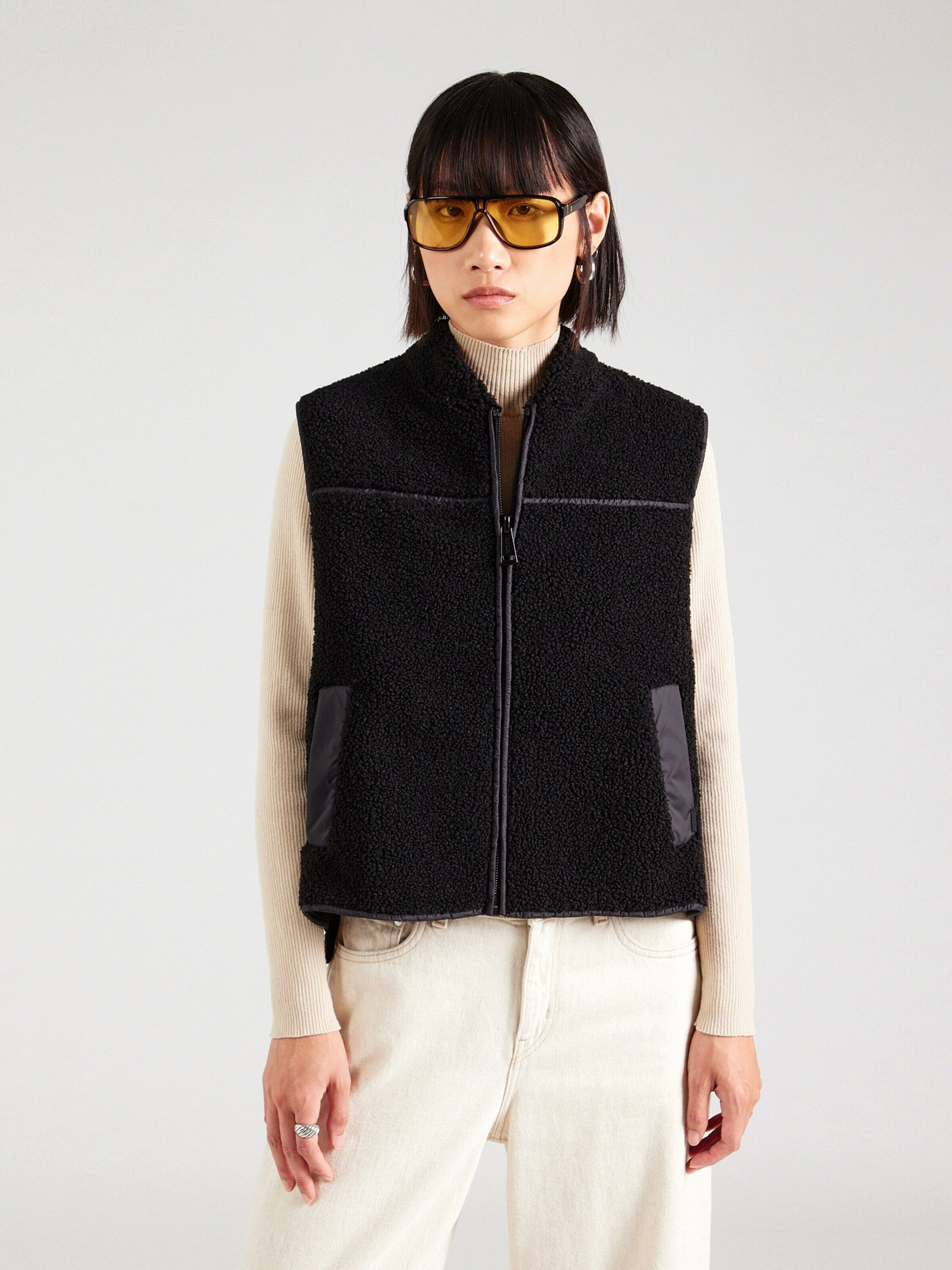 Mos Mosh Strickfleece-Pullover (1-tlg) Plain/ohne Details günstig online kaufen