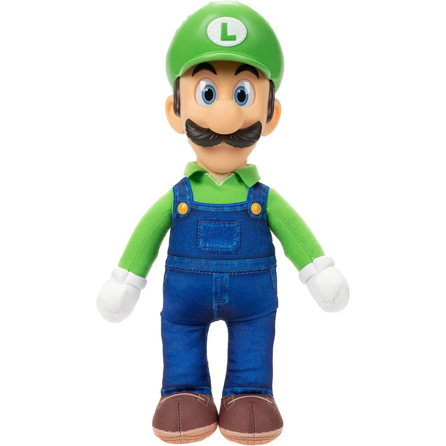 Jakks Pacific Actionfigur, SUPER MARIO Movie Luigi, Plüsch, 38cm