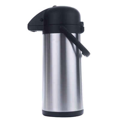 HI Pump-Isolierkanne Airpot 1,9/2,2/3 L Pumpkanne Isolierkanne, 3000 l, Thermo Kanne Kaffeekanne Edelstahl