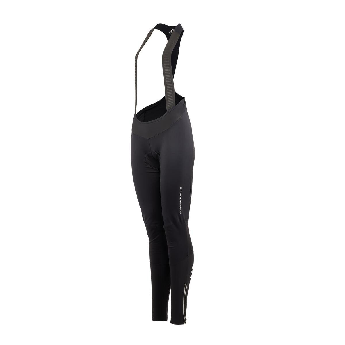 Protective Fahrradhose lange BIB Damen P-Wind Chaser W