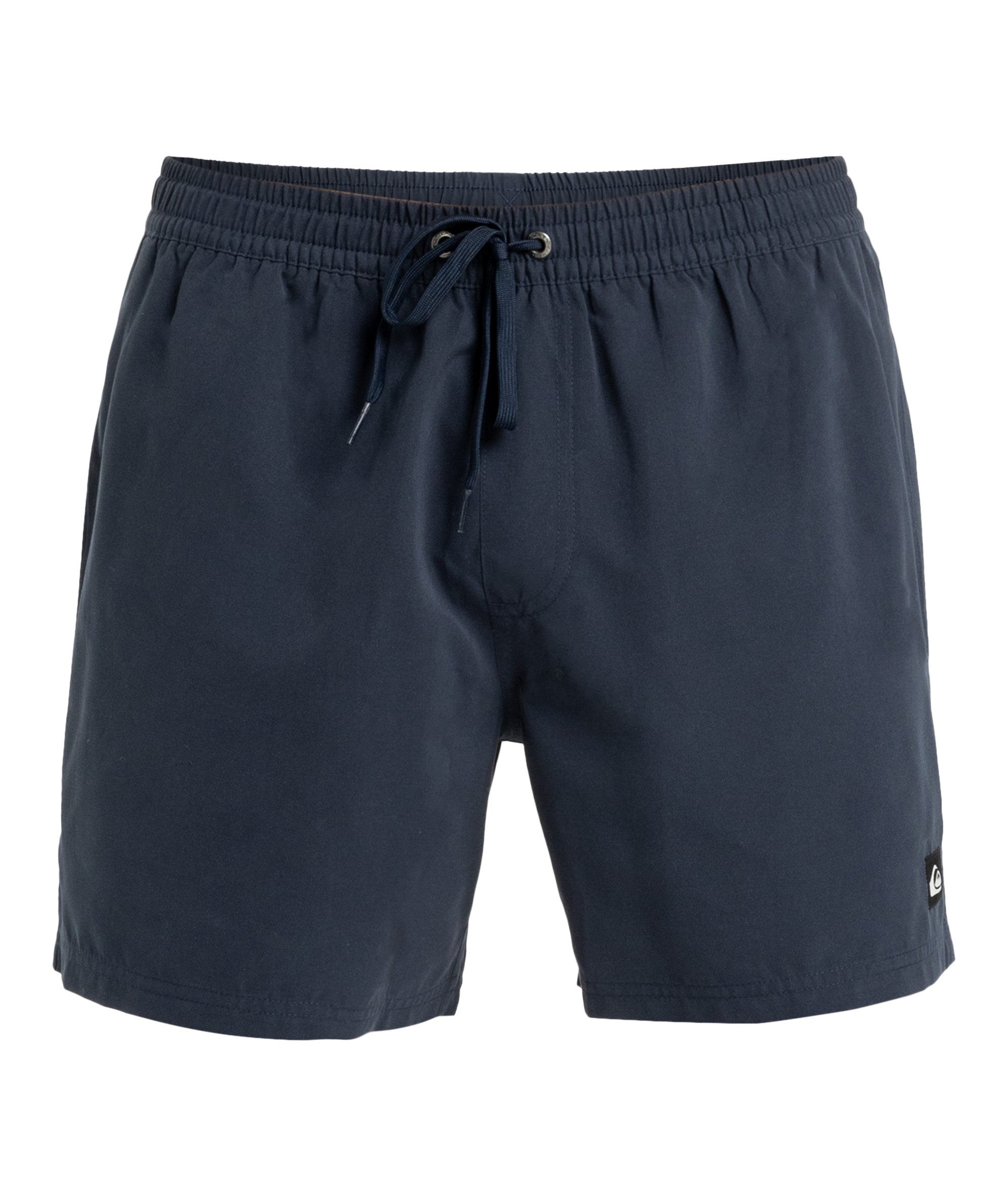 Quiksilver Badeshorts EVERYDAY VOLLEY 15 unifarbene Optik, mit kontrastfarbenen Details, Straight-Leg-Passform