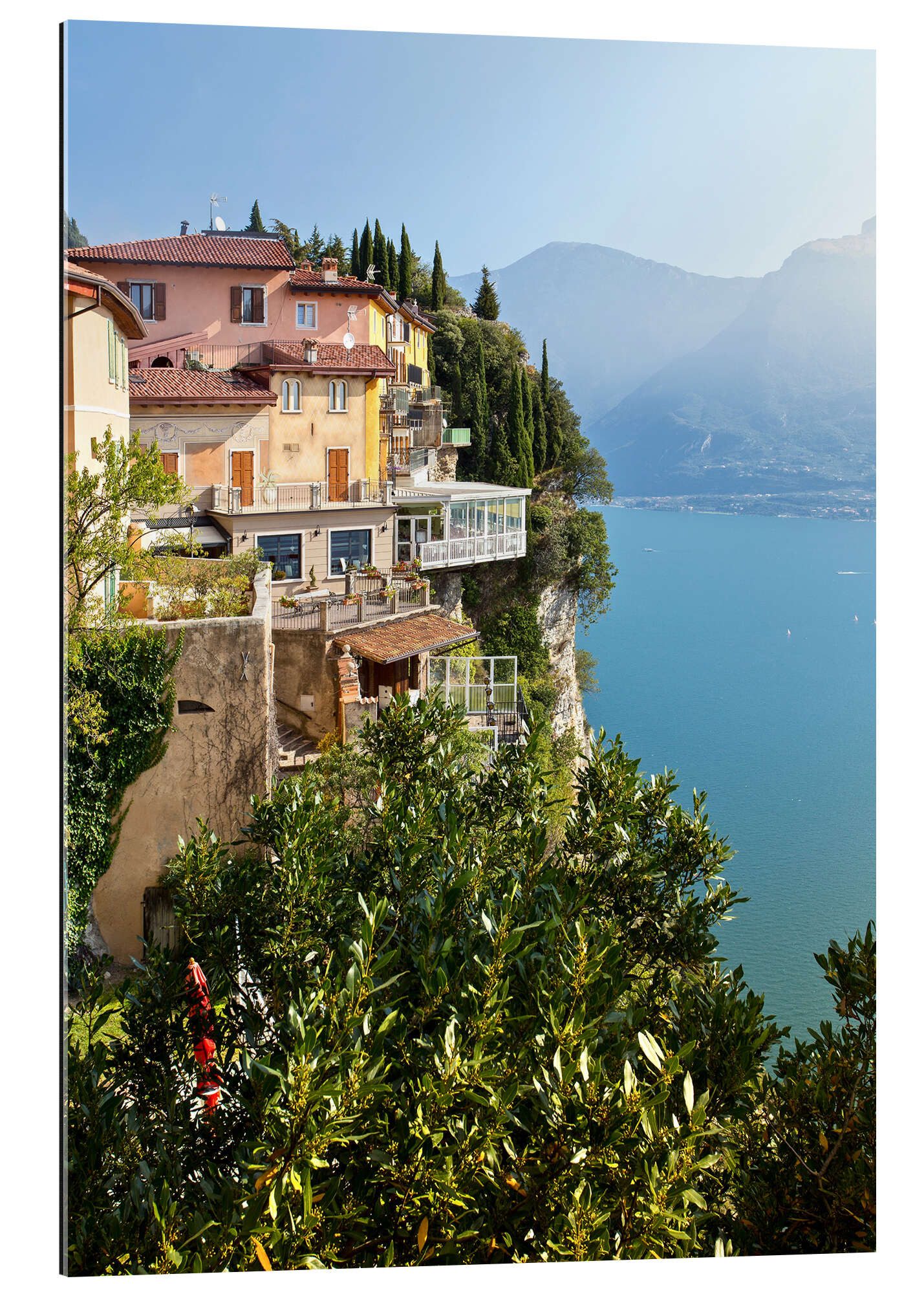 Posterlounge XXL-Wandbild Editors Choice, Blick auf die berühmte Terrasse der Kleinstadt Tremosine, Fotografie
