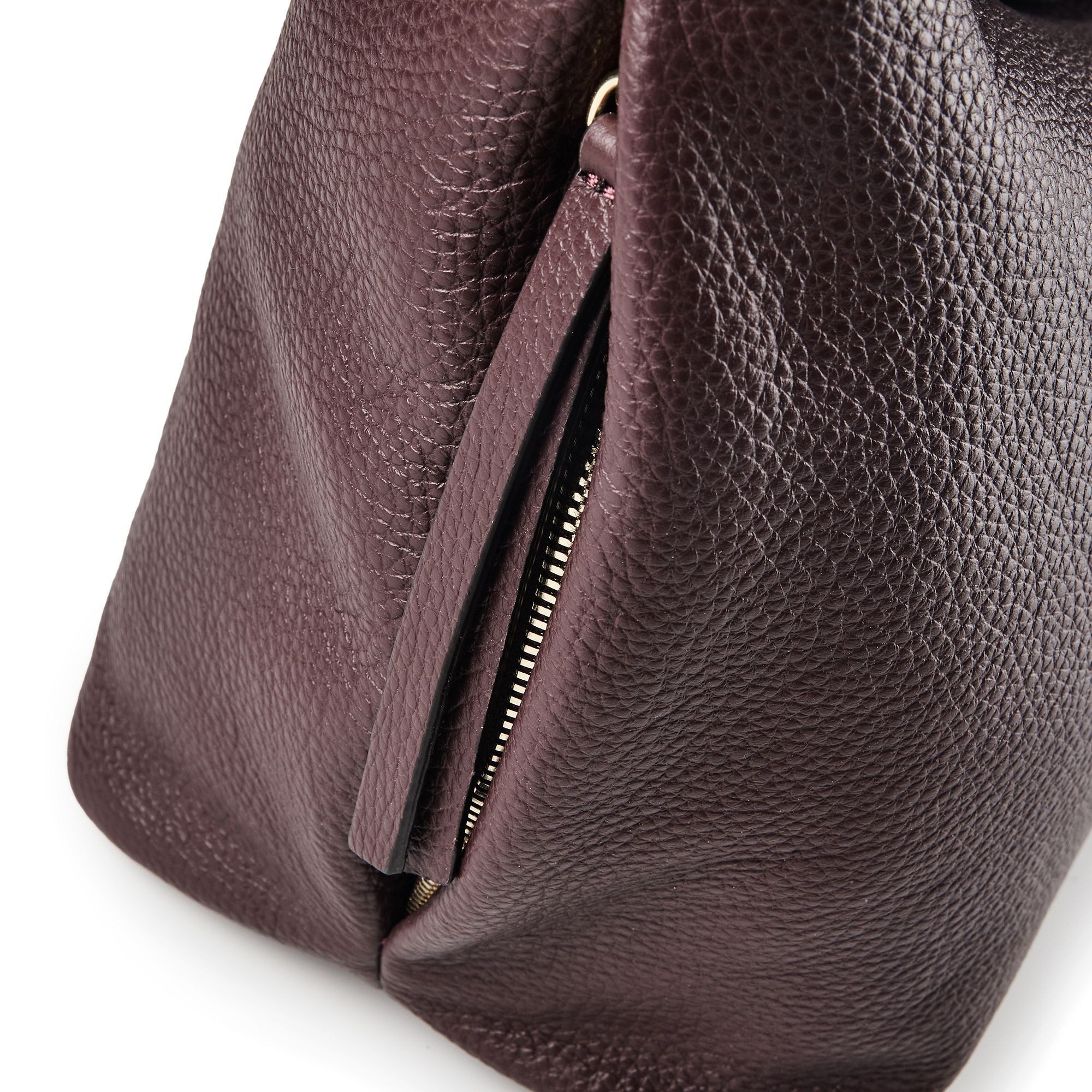 Abro Schultertasche Ebony, Leder