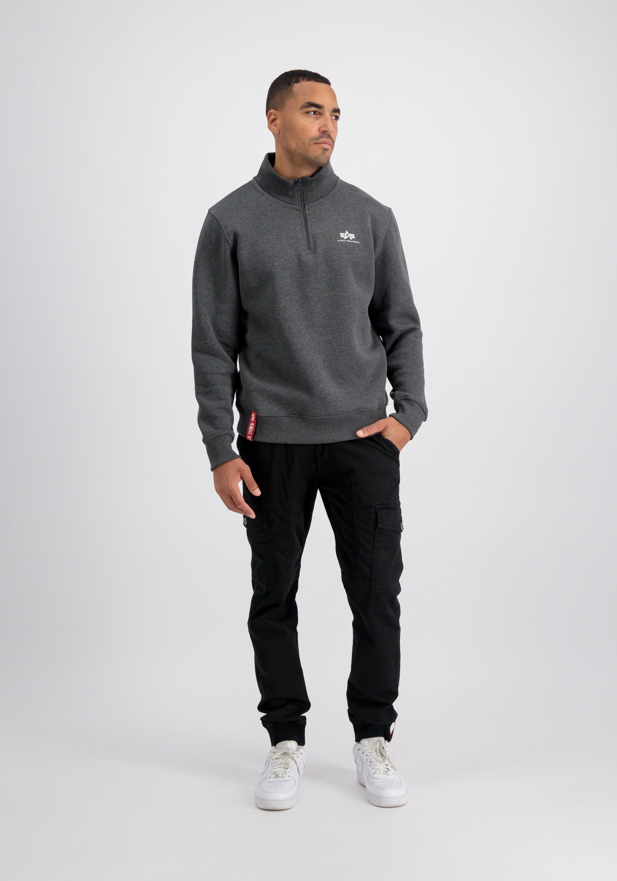 Alpha Industries Sweater Half Zip Sweatshirt SL
