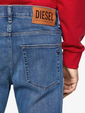 Diesel Tapered-fit-Jeans Knöchellang - Ultrasoft - D-Fining 09A80 Länge:32